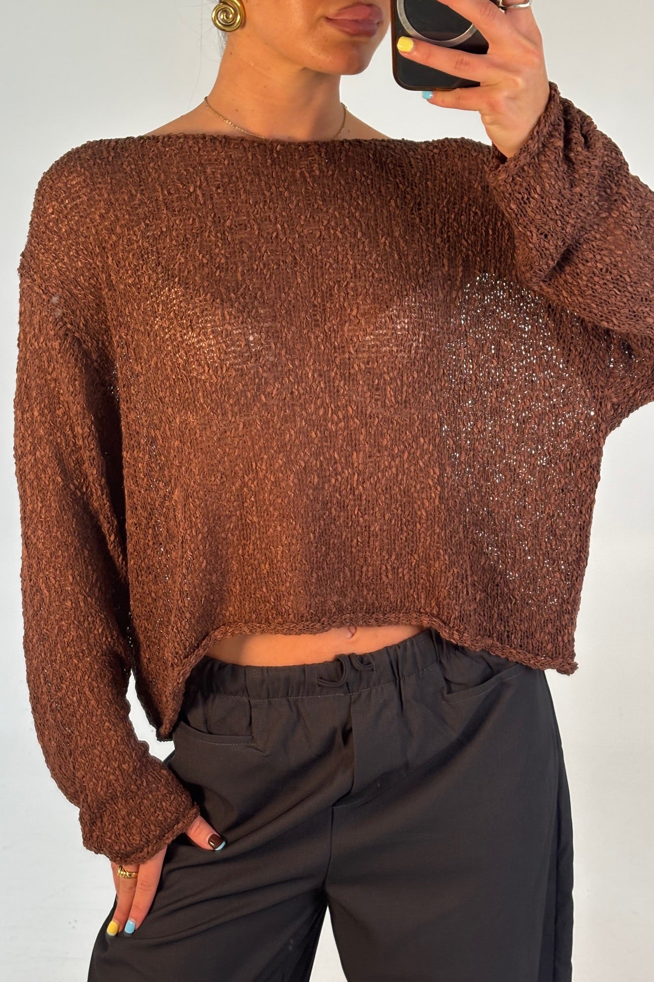 Sonny Knit Chocolate