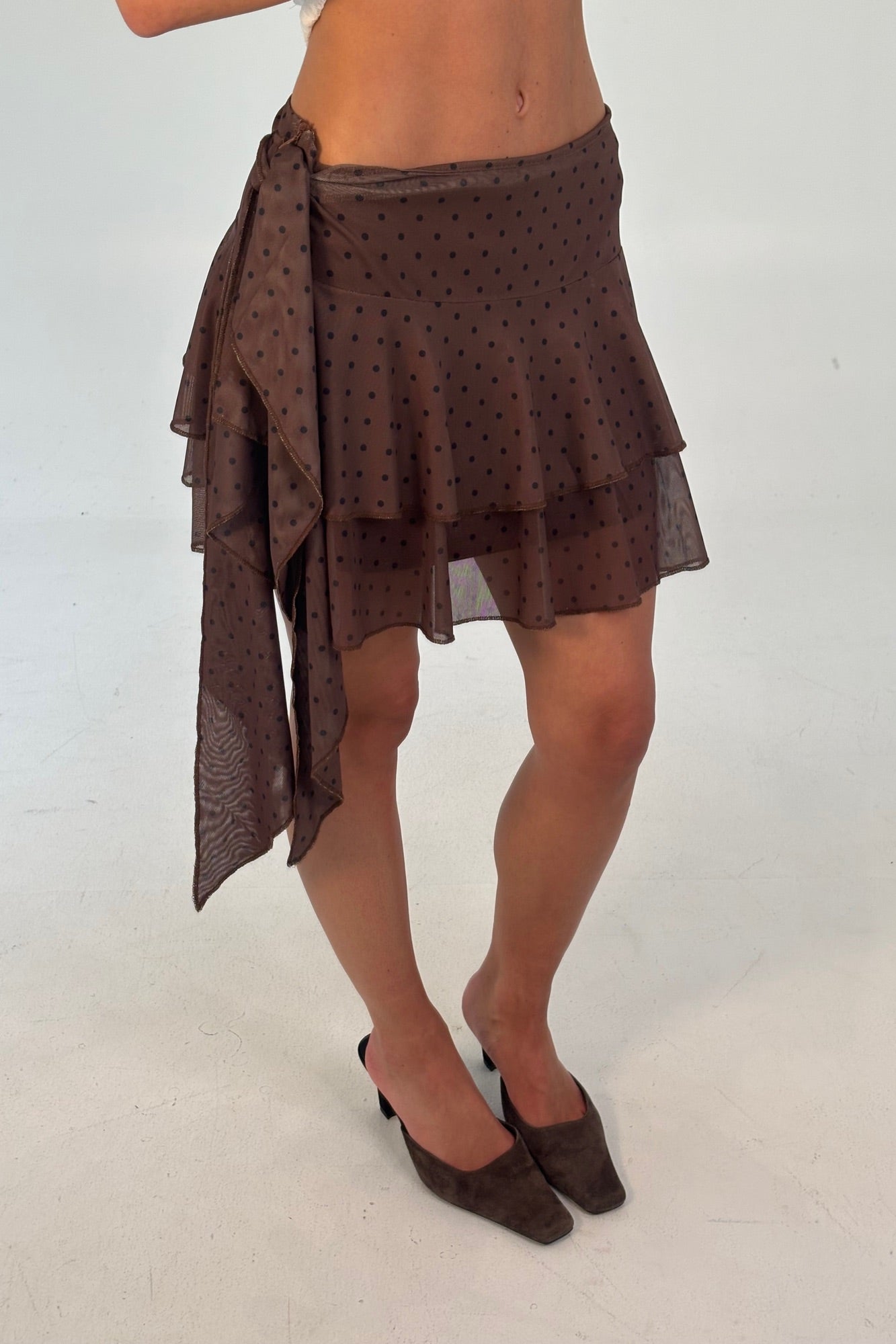 River Mini Skirt Chocolate