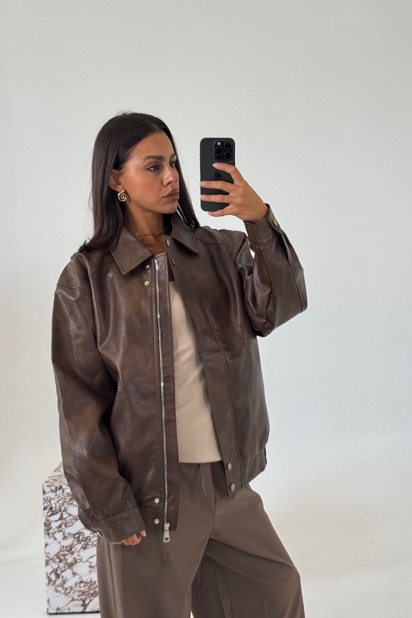 Dallas Jacket Brown