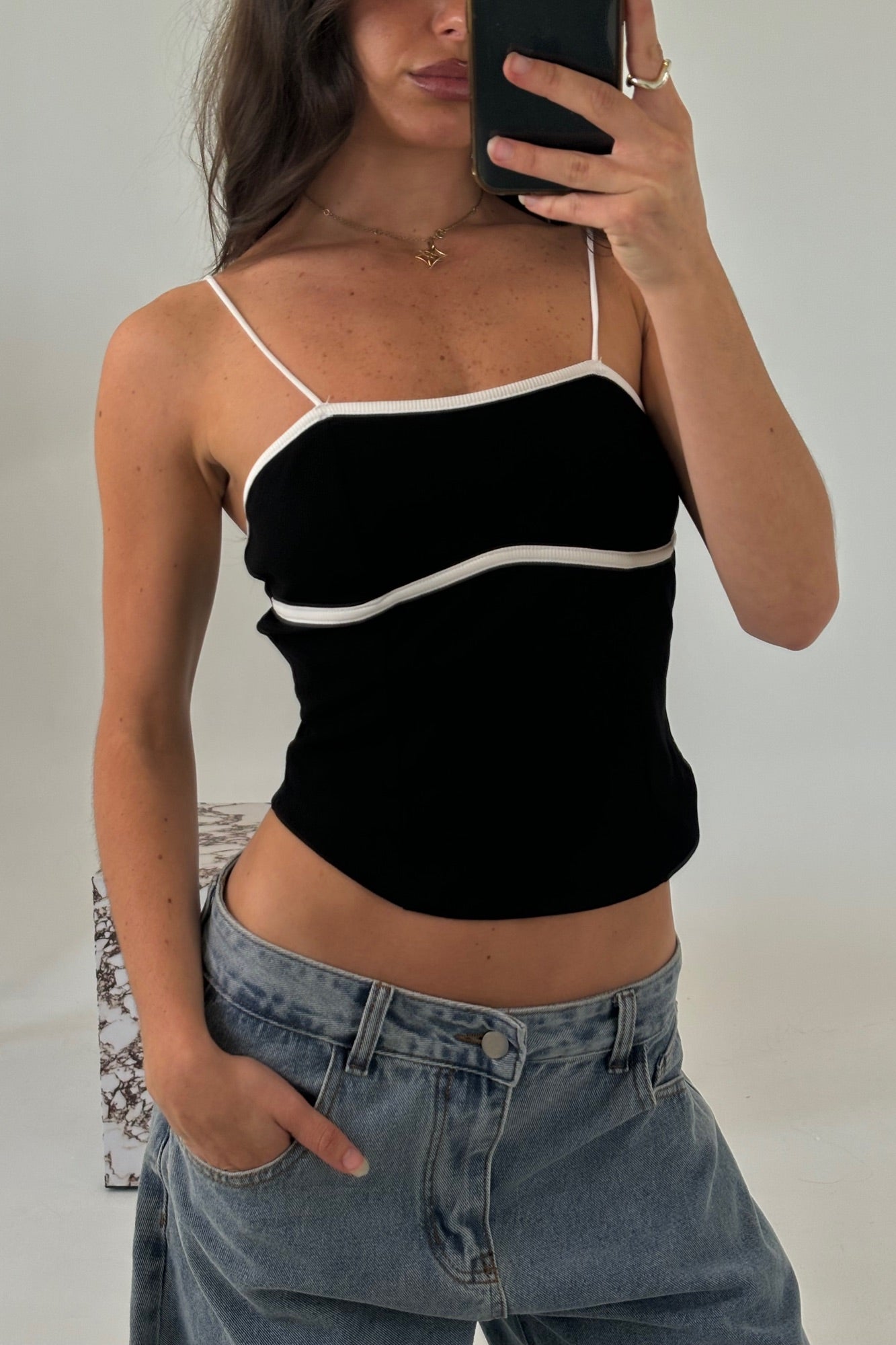Adriana Top Black - FINAL SALE
