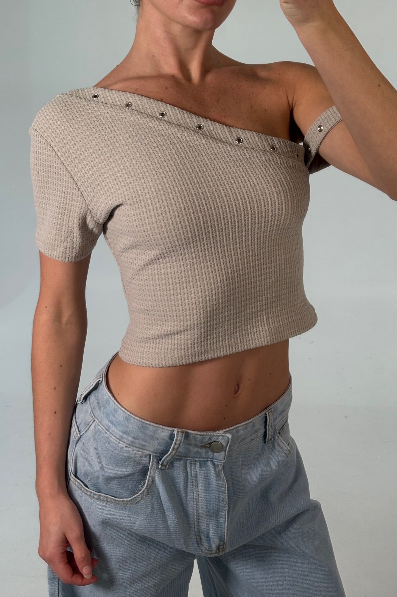 Alice Top Pebble