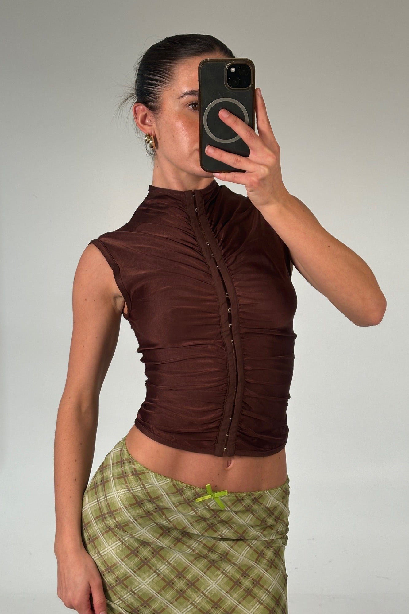 Alyce Top Chocolate