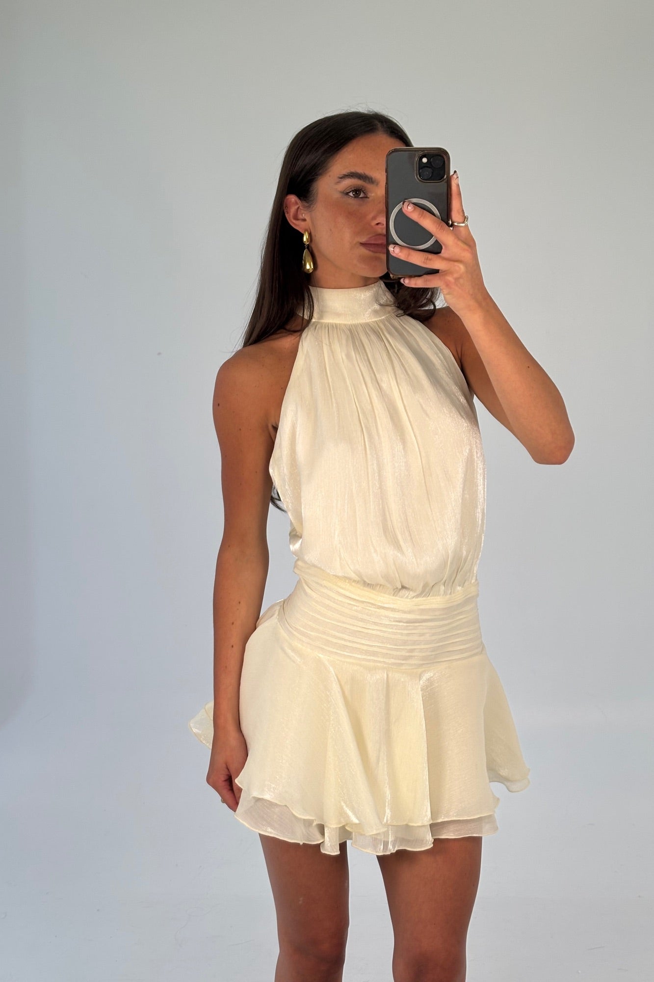 Remi Mini Dress Cream