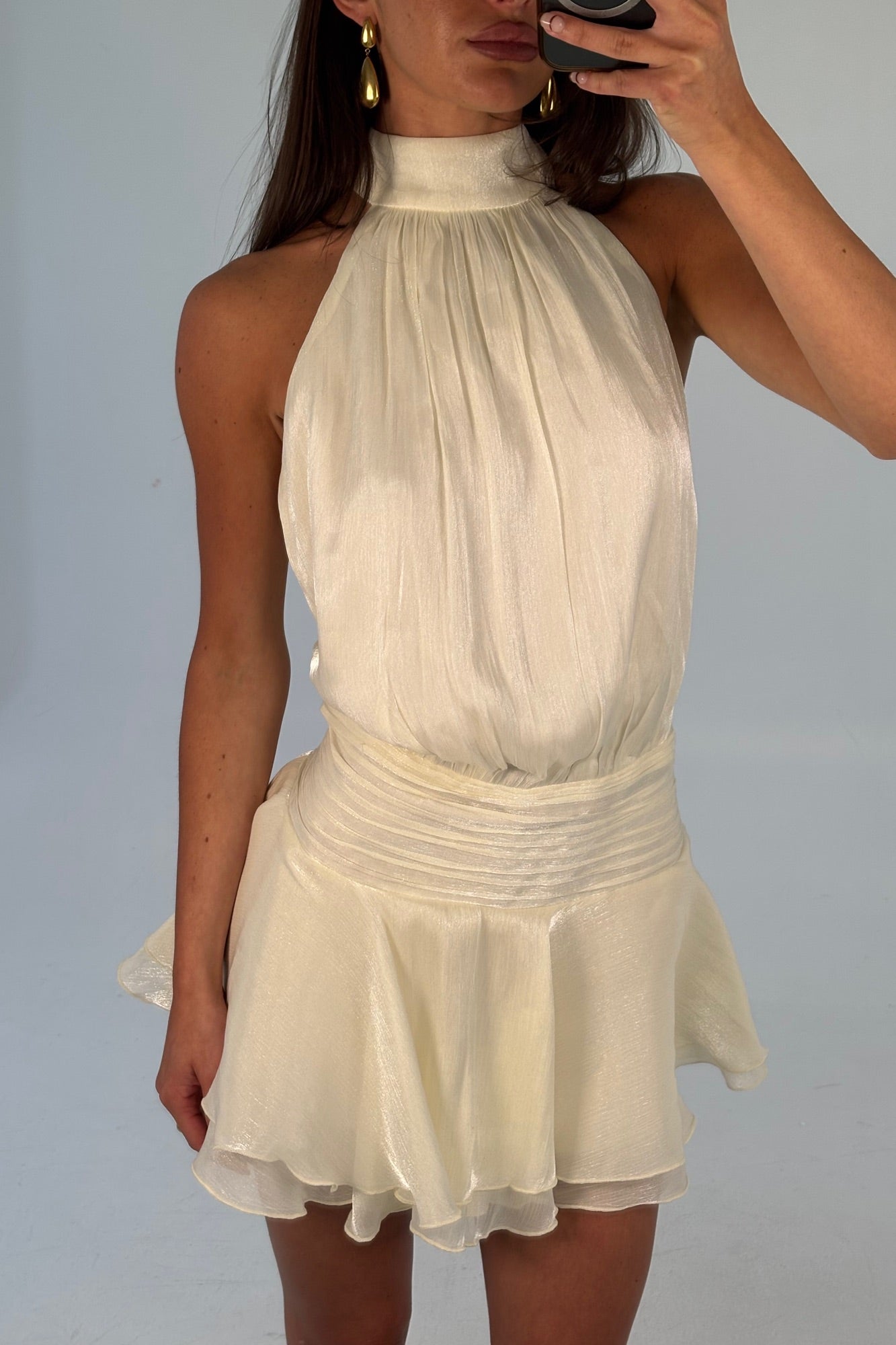 Remi Mini Dress Cream