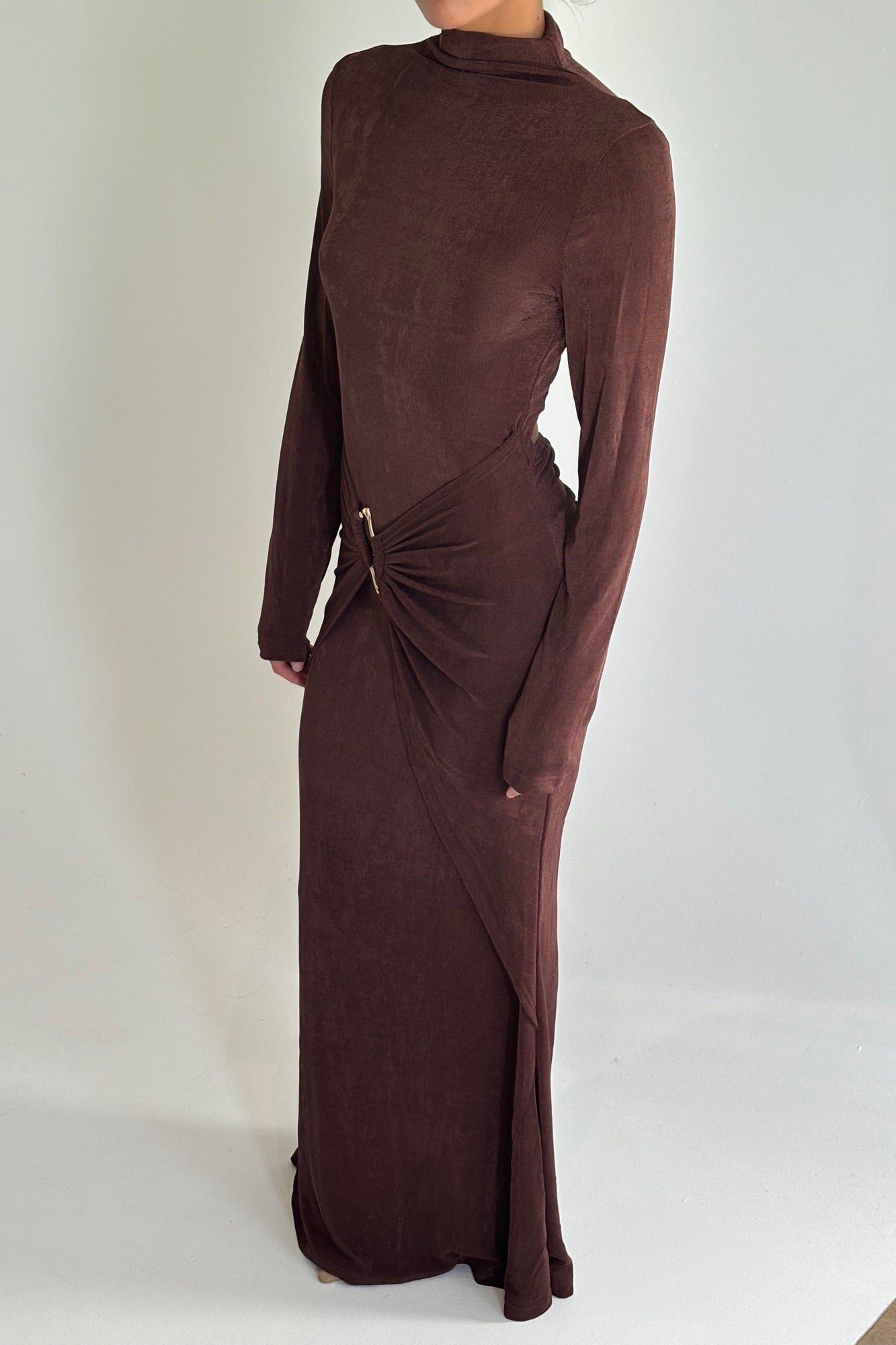Muse Maxi Dress Chocolate