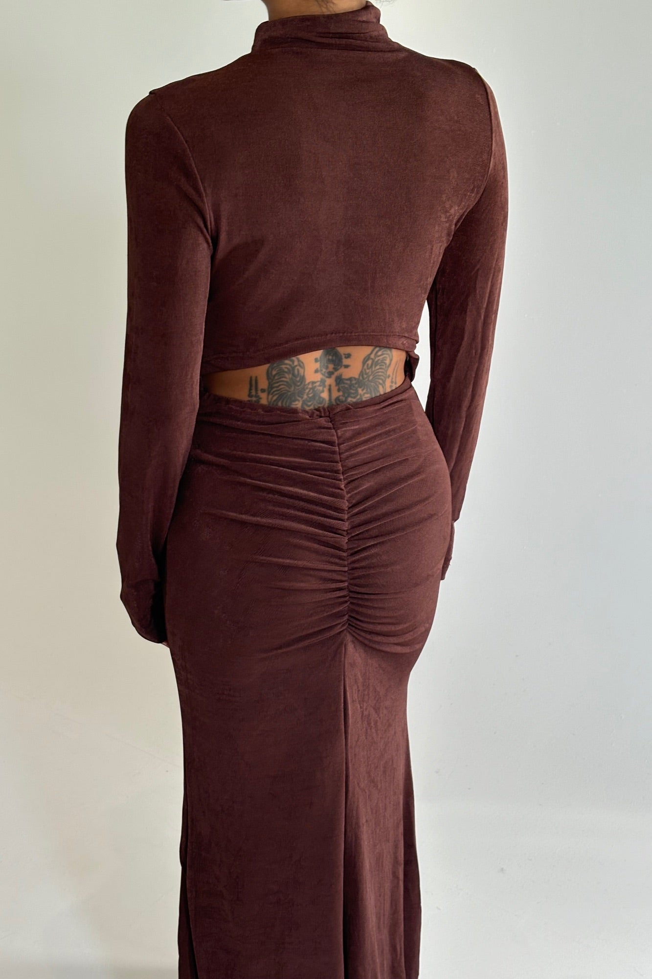 Muse Maxi Dress Chocolate