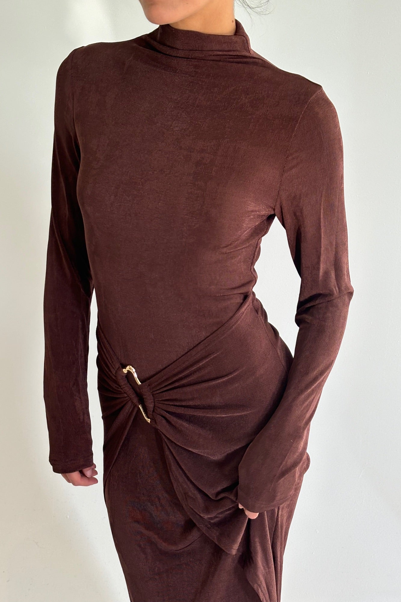 Muse Maxi Dress Chocolate
