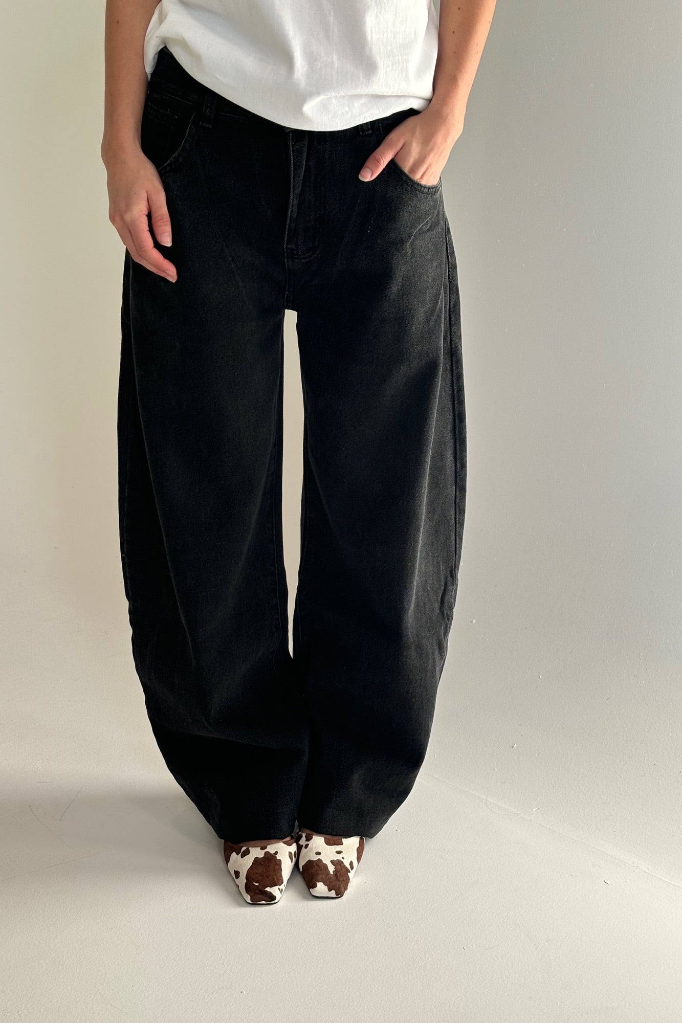 Horseshoe Denim Washed Black