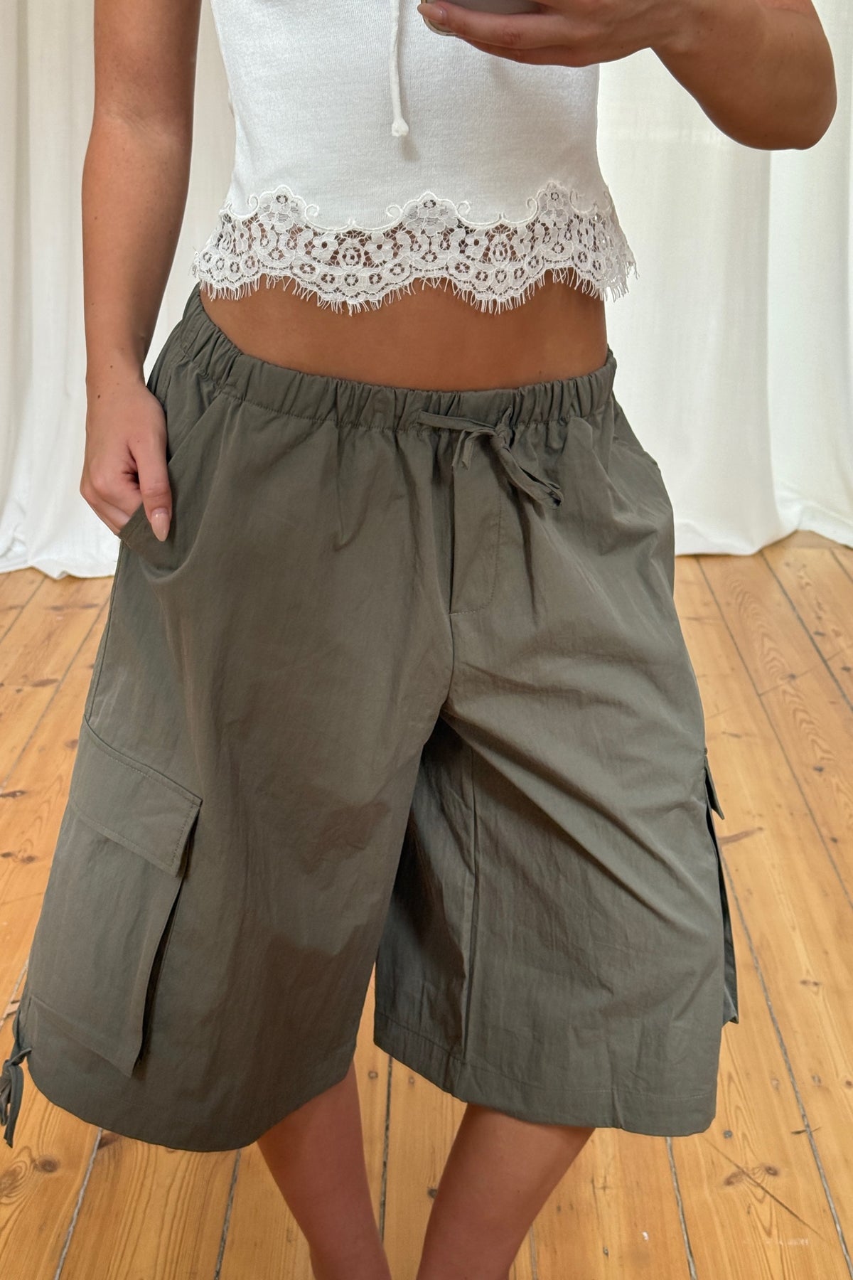 Grace Cargo Short Khaki