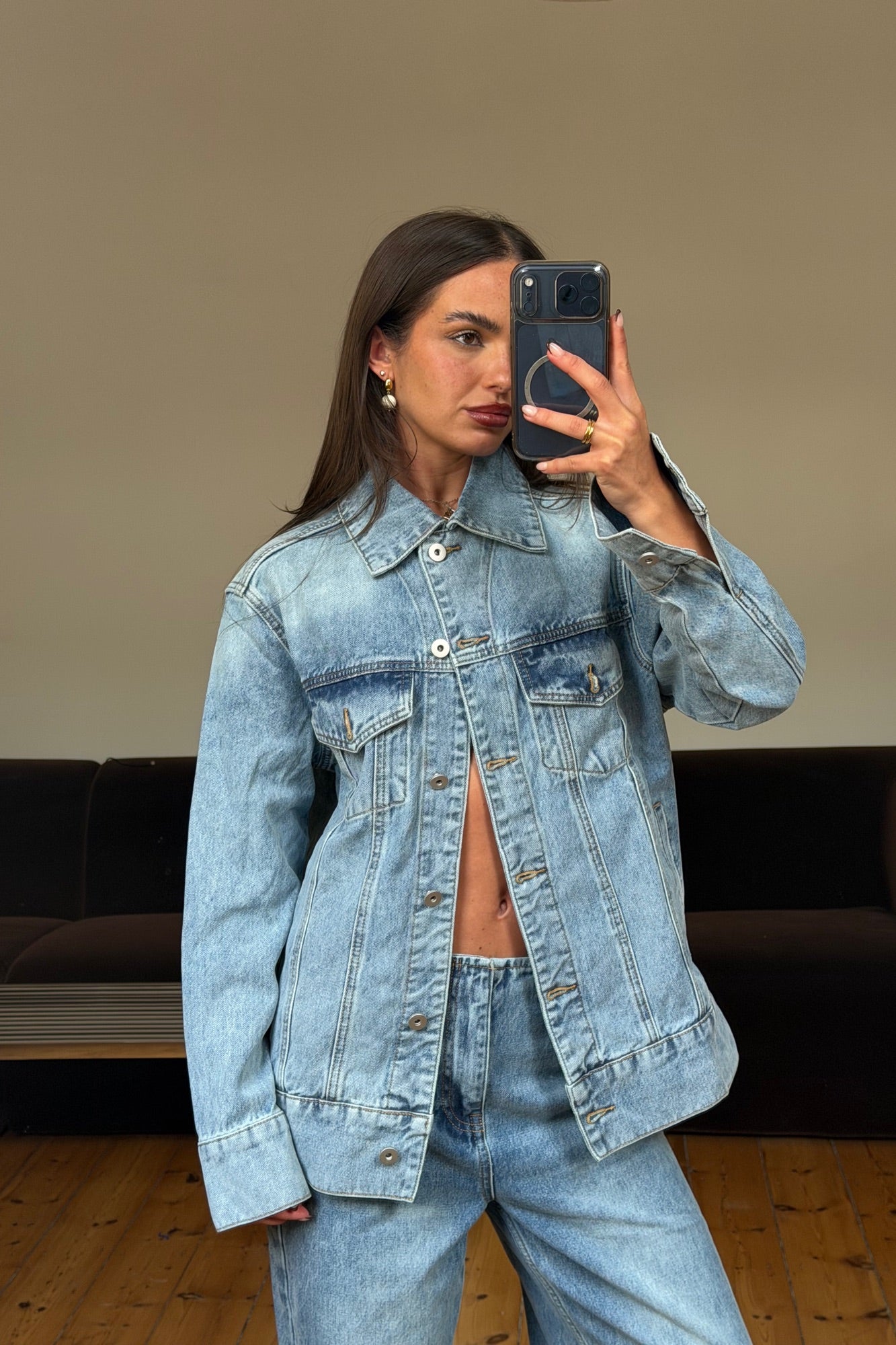 Mason Denim Jacket Blue
