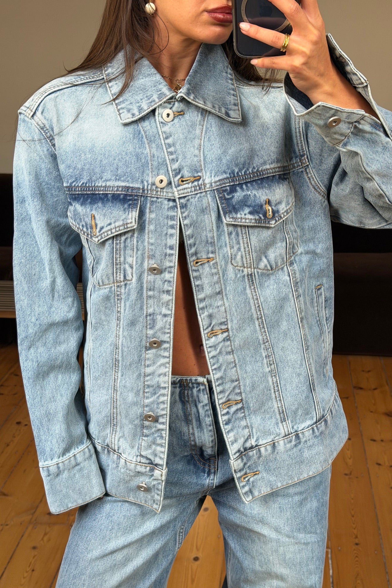 Mason Denim Jacket Blue