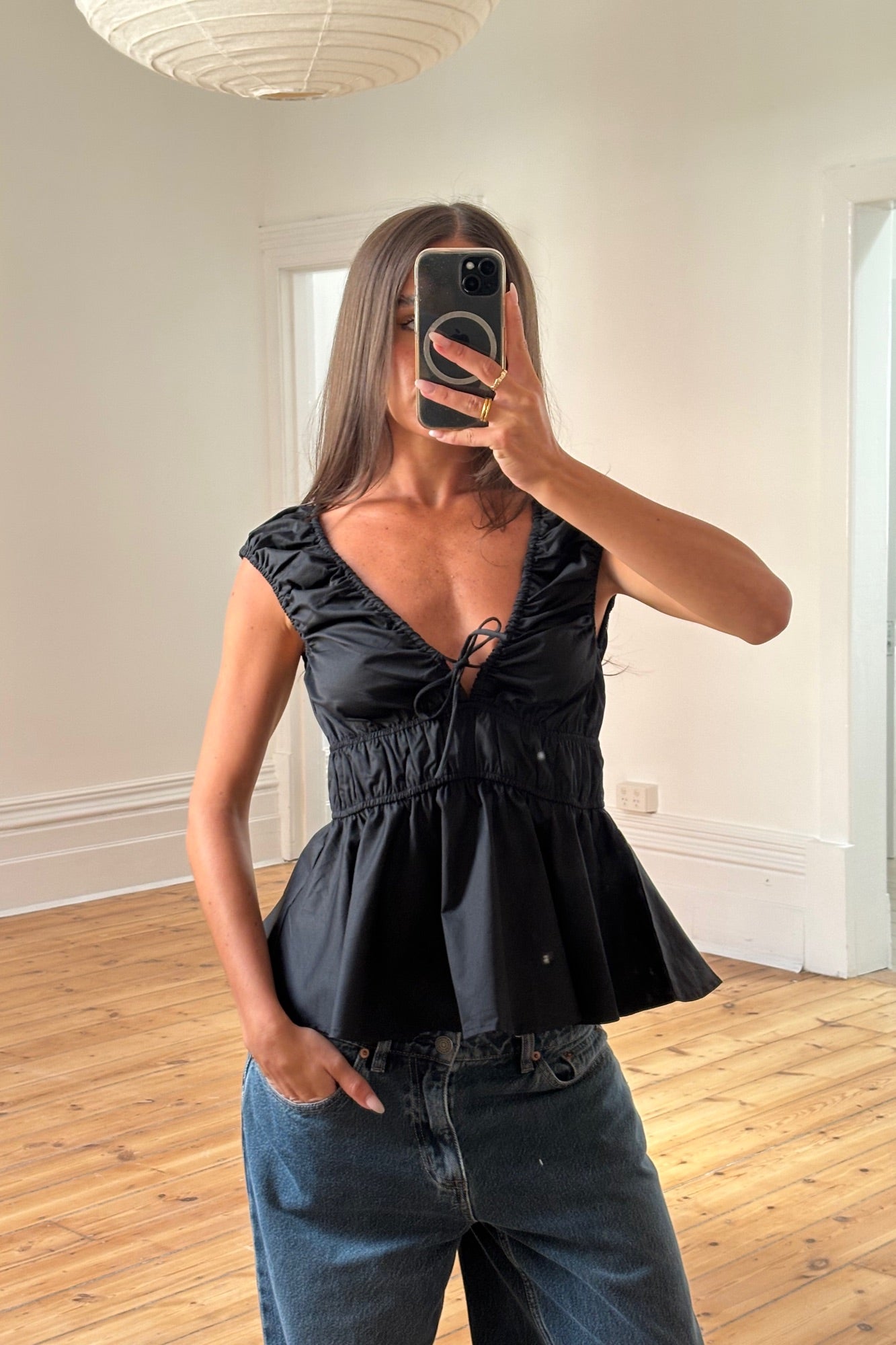 Suri Top Black