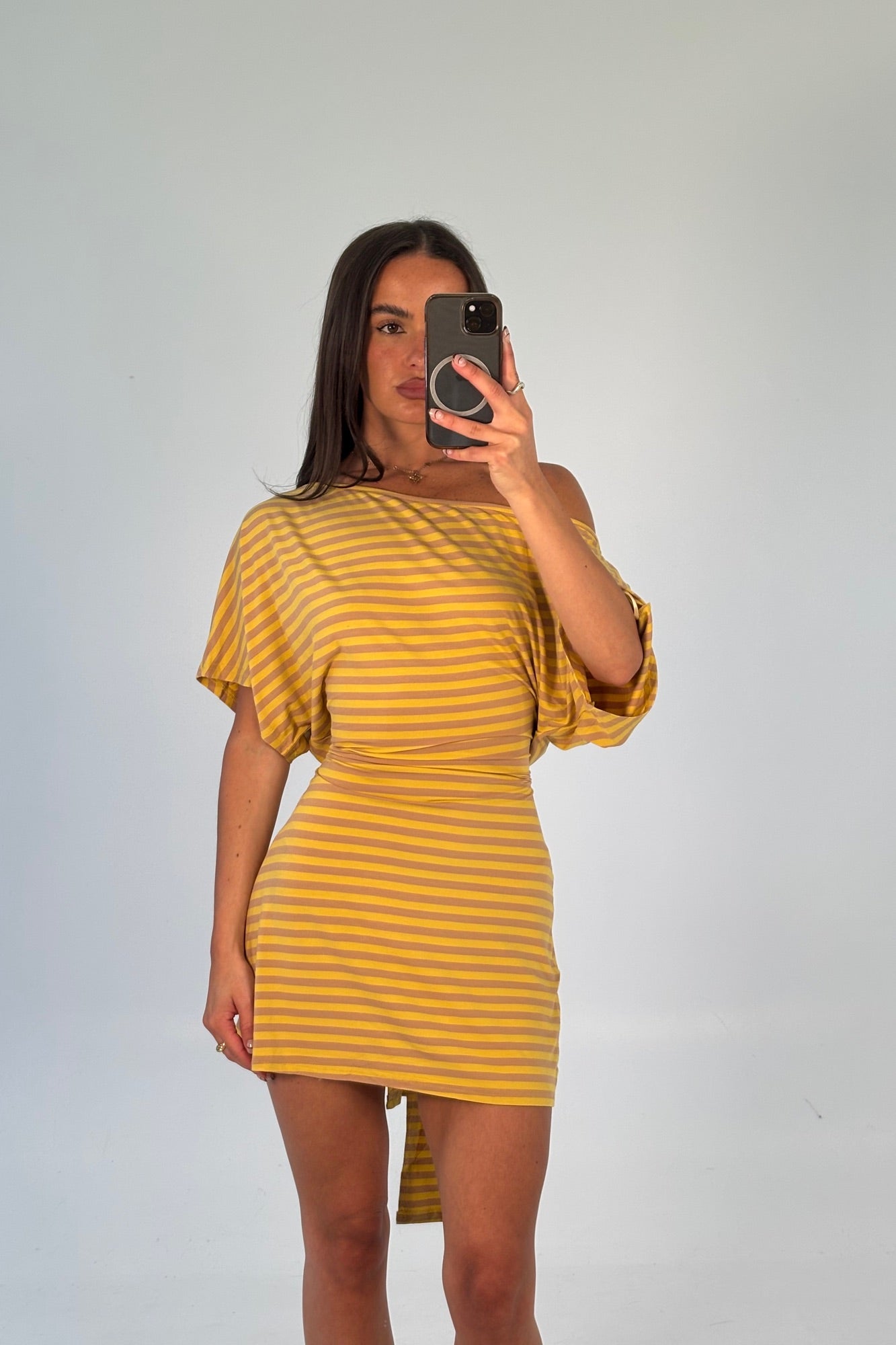 Lana Mini Dress Mustard
