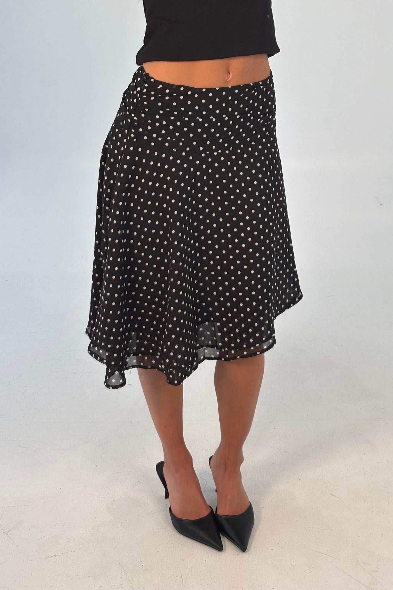 Paloma Midi Skirt Black