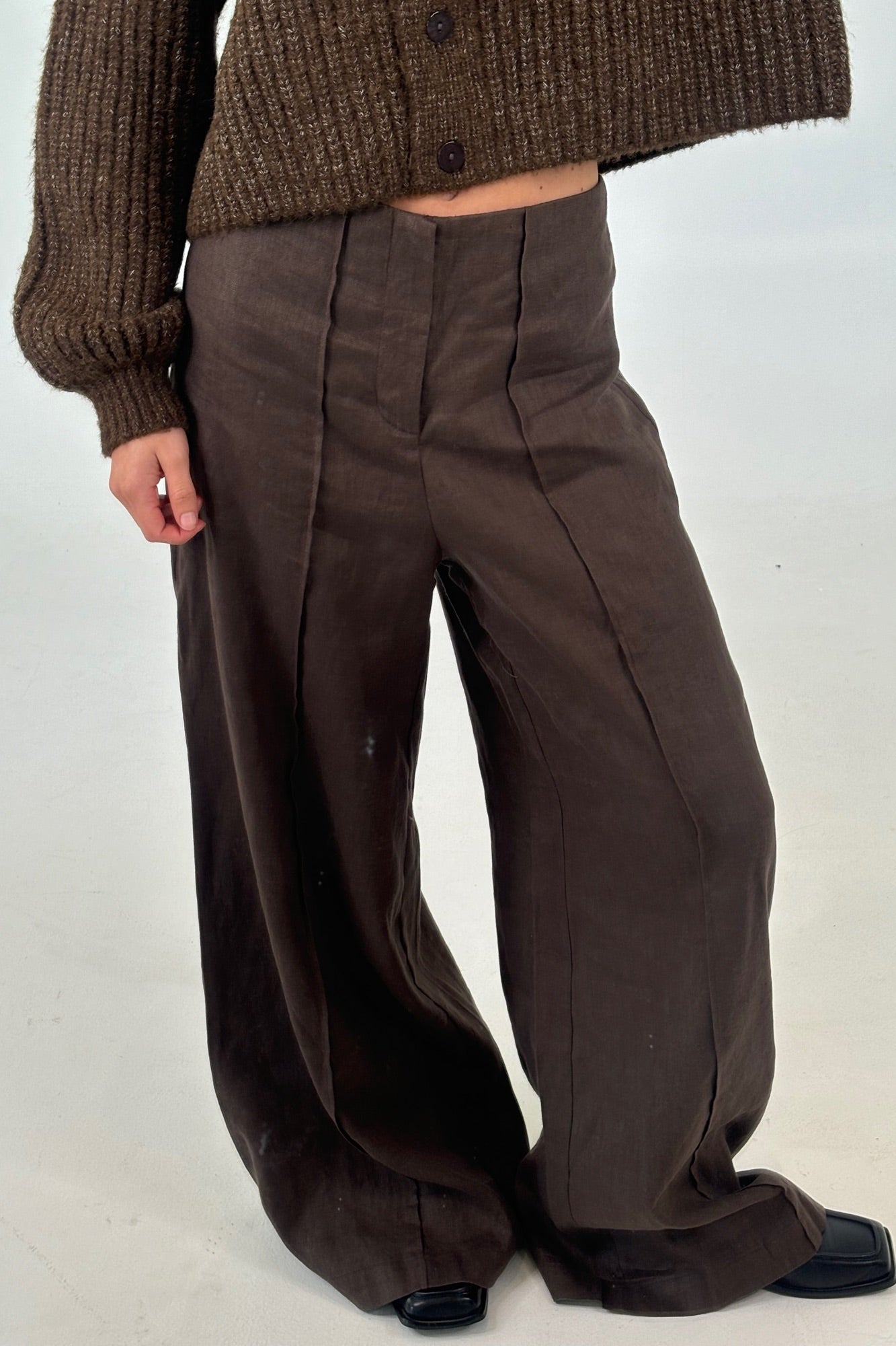 Lorinska Pant Chocolate - FINAL SALE