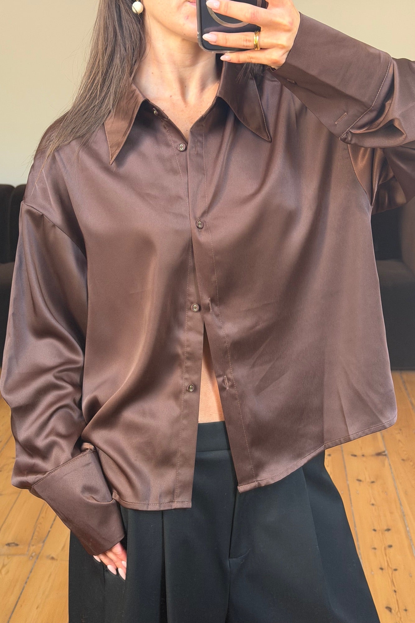 Riviera Shirt Chocolate