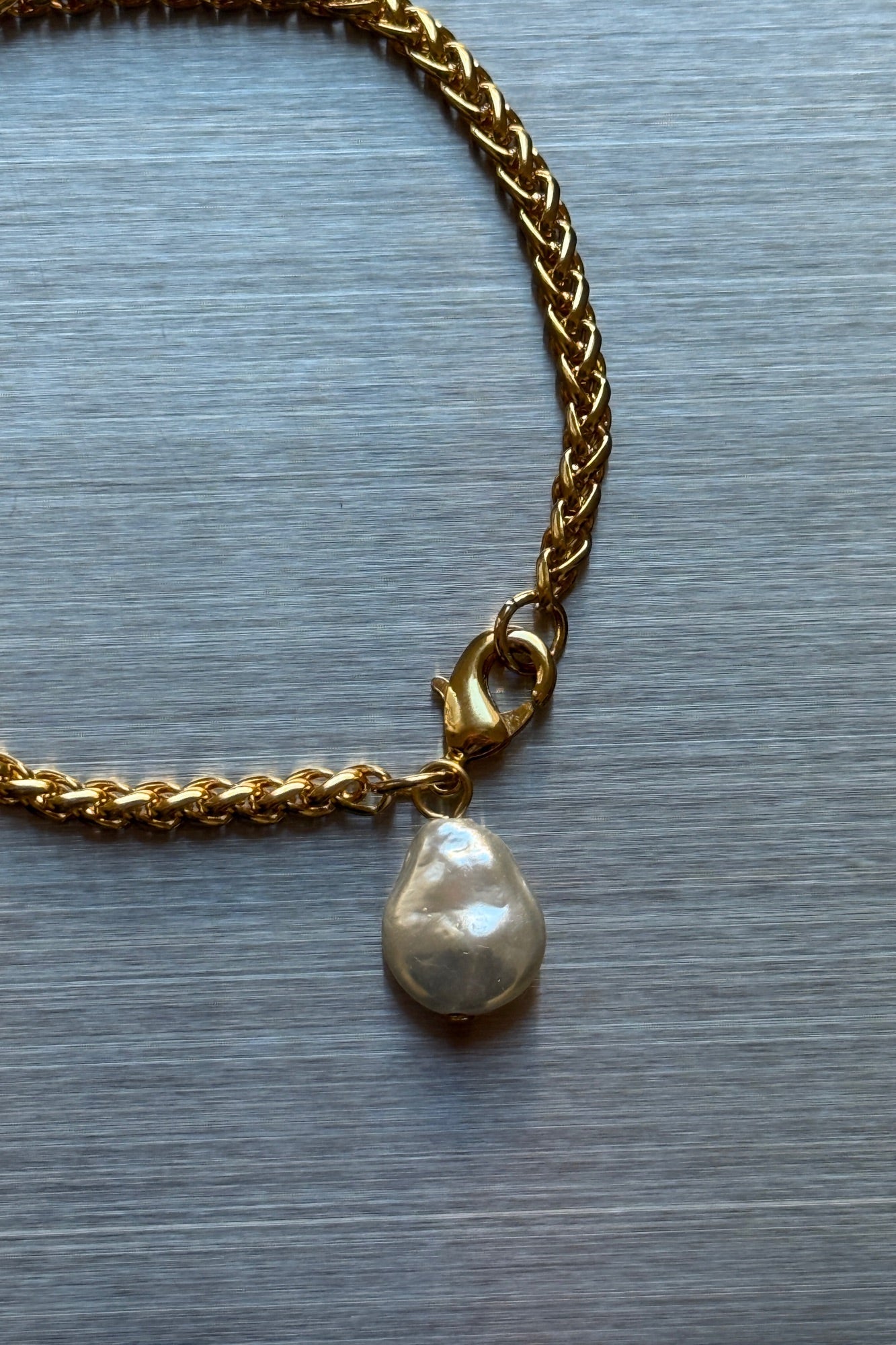 Lidia Pearl Bracelet Gold