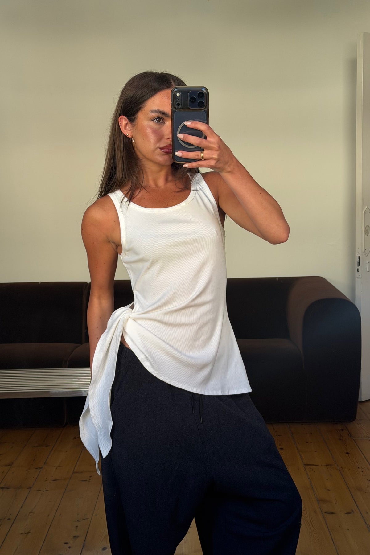 Rebecca Tank White