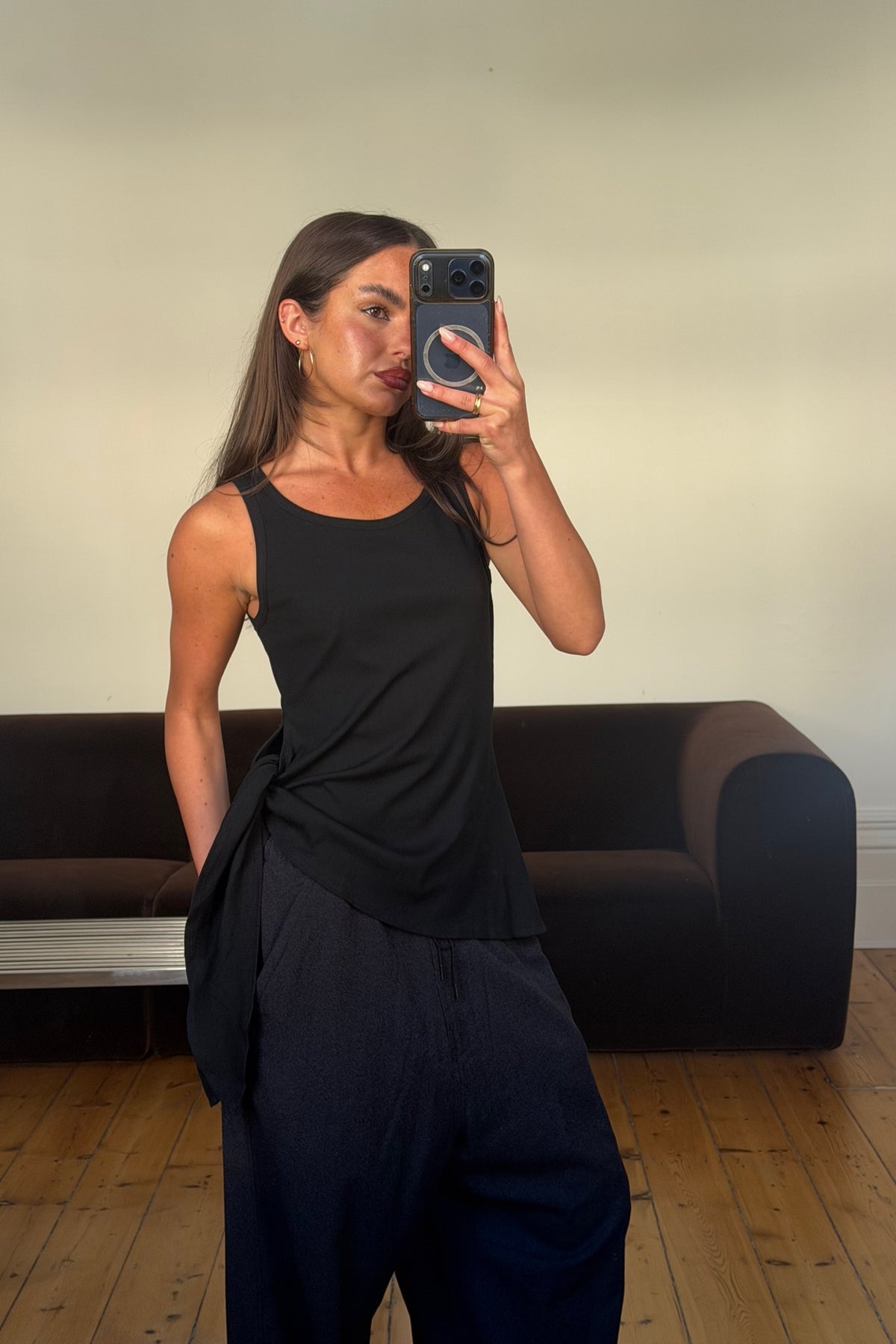 Rebecca Tank Black