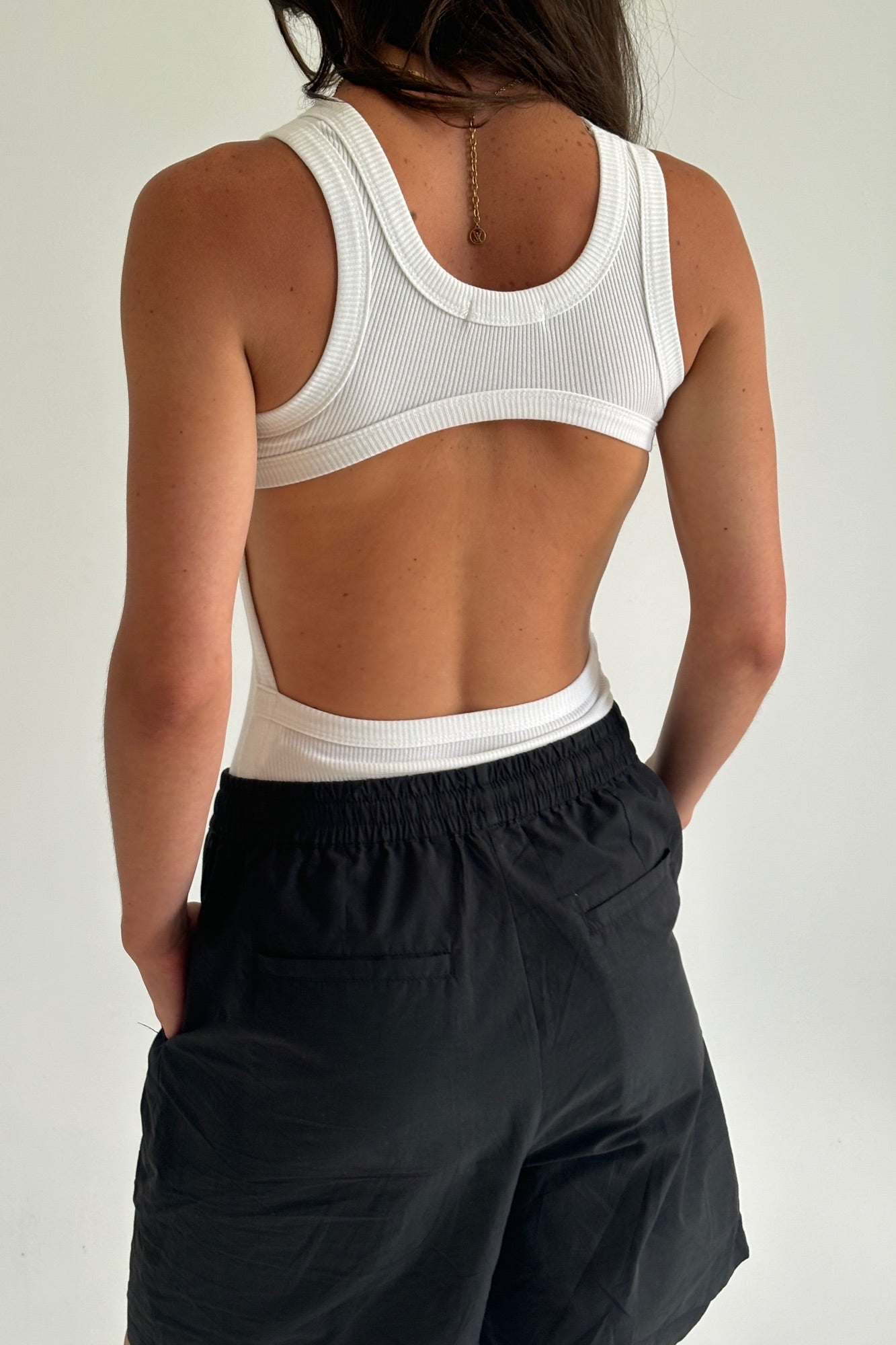 Inez Bodysuit White - FINAL SALE