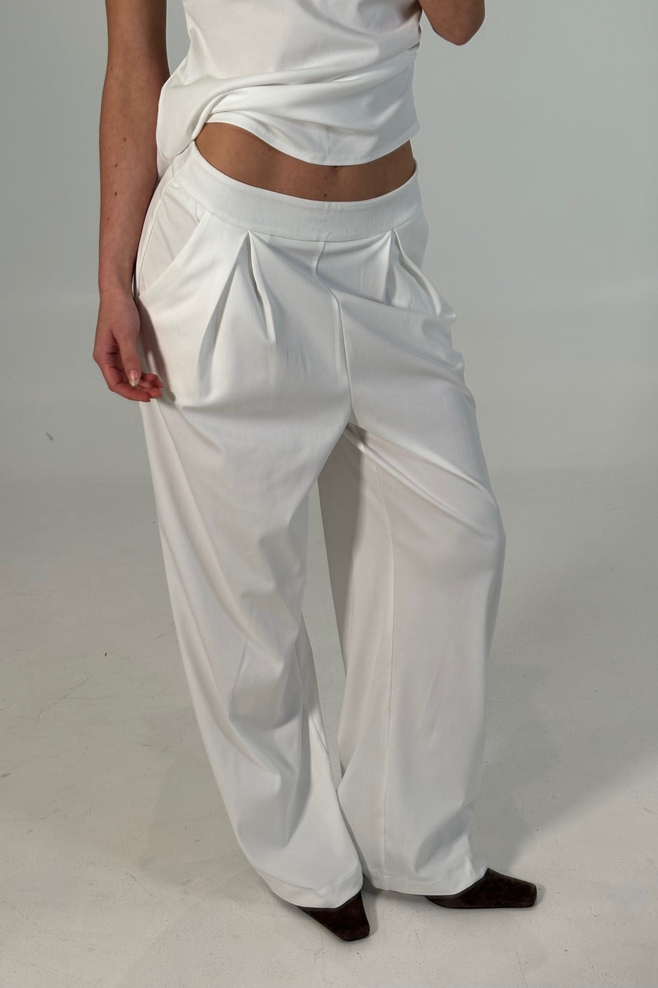 Sara Top White