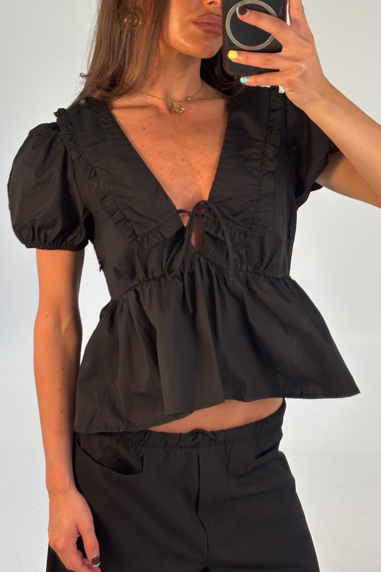 Elouise Shirt Black