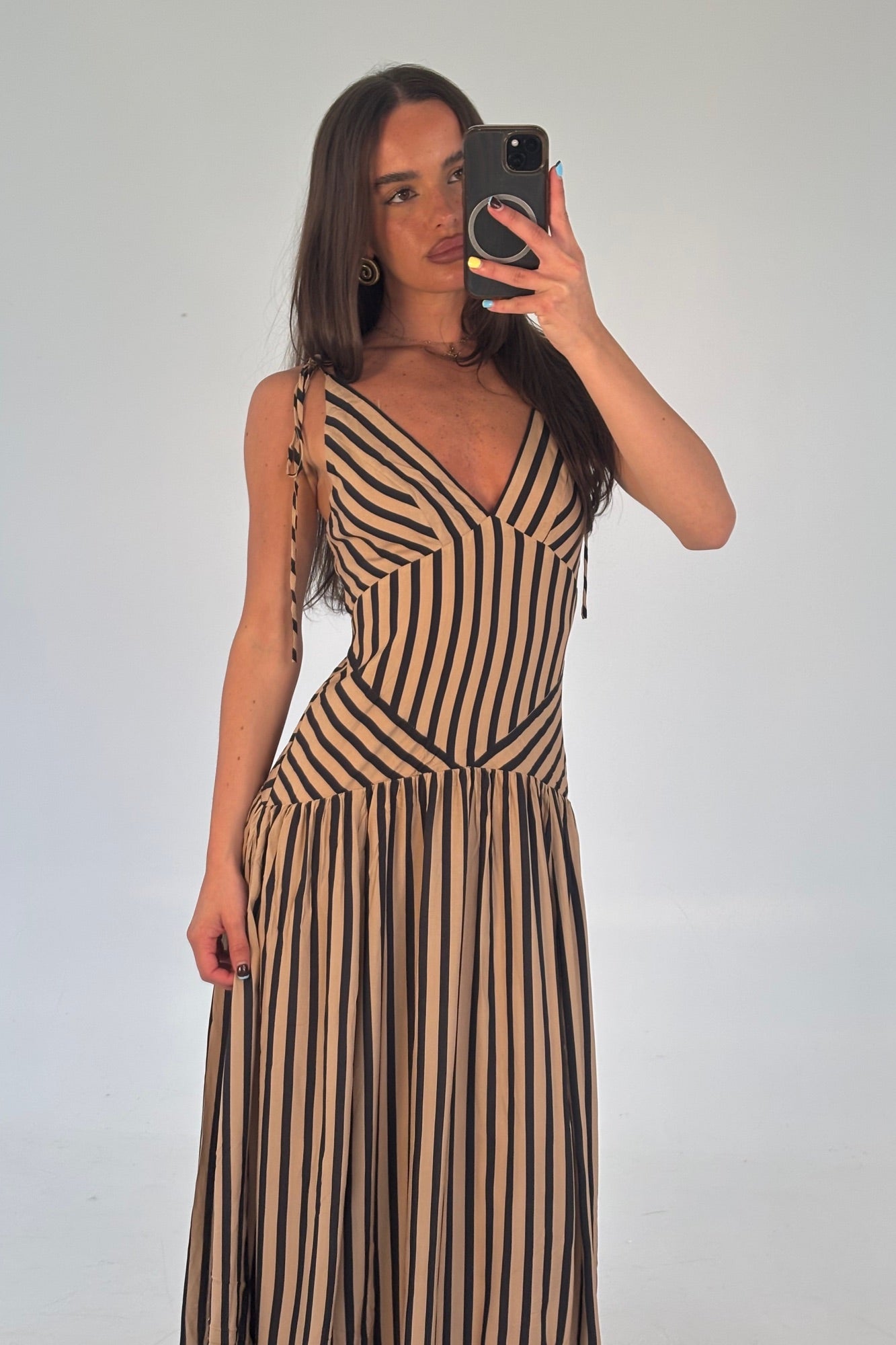 Hadley Maxi Dress Mocha