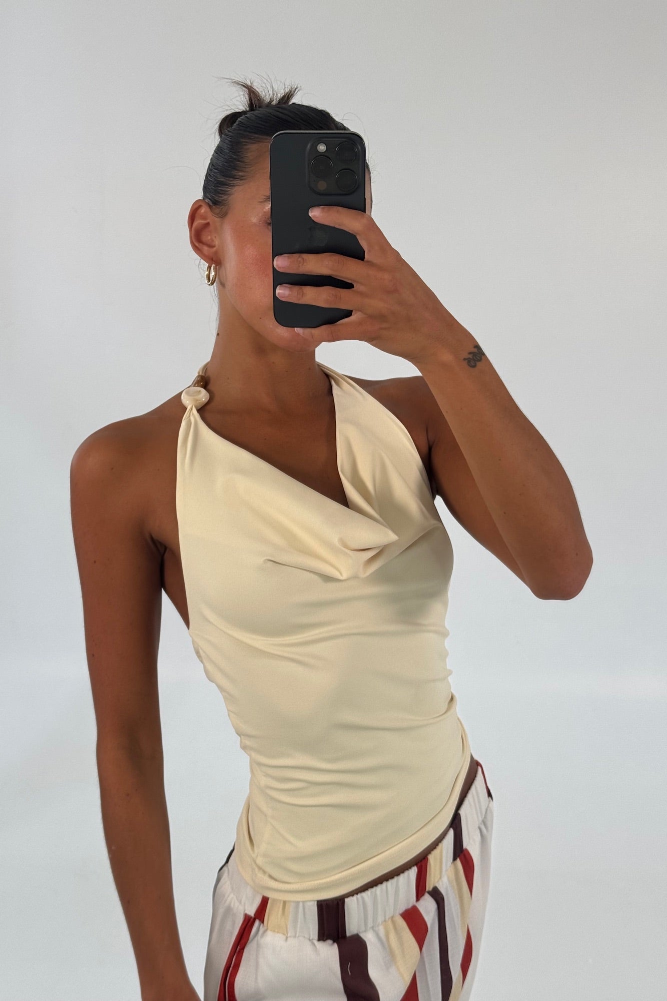 Leanne Top Butter - FINAL SALE