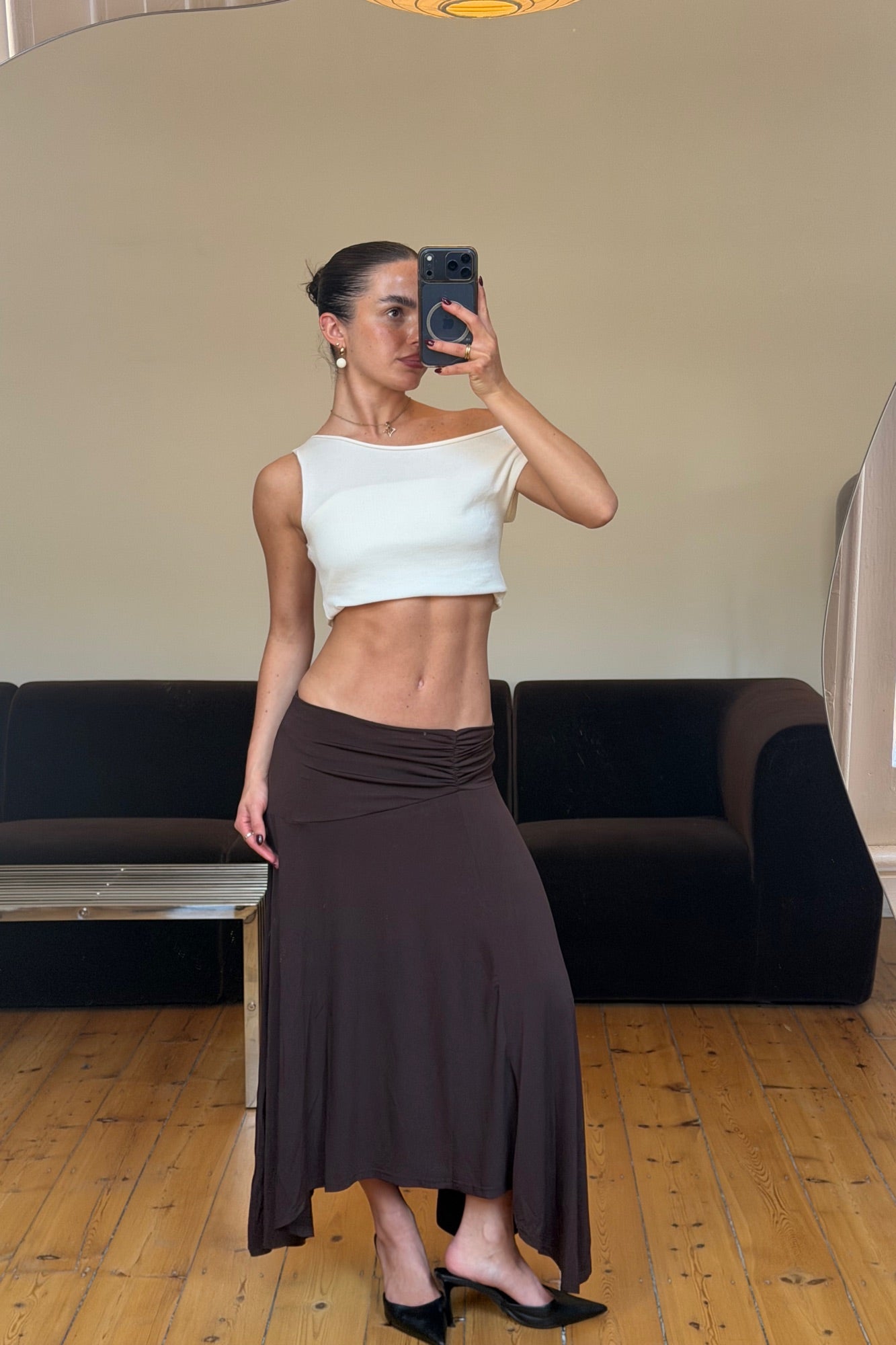 Dusky Skirt Chocolate