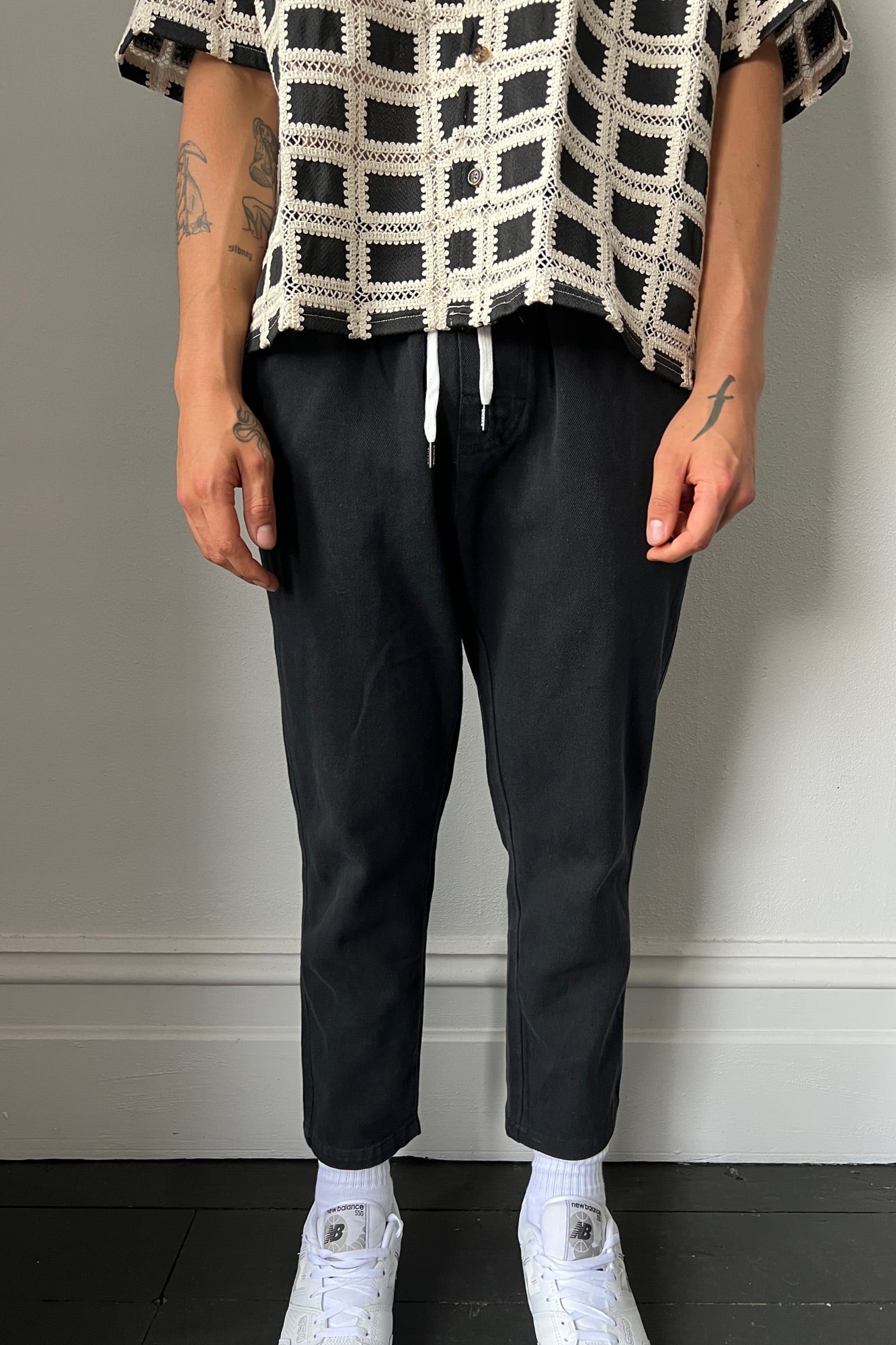 Drop 1 Premium Heavyweight Pant Black - FINAL SALE