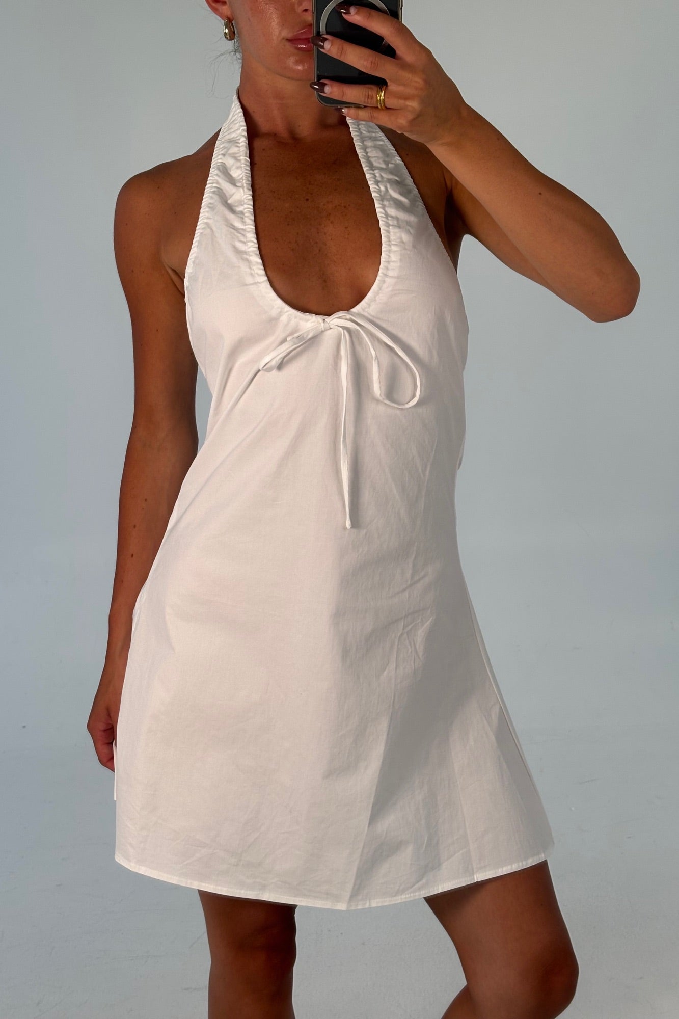 Penelope Mini Dress White