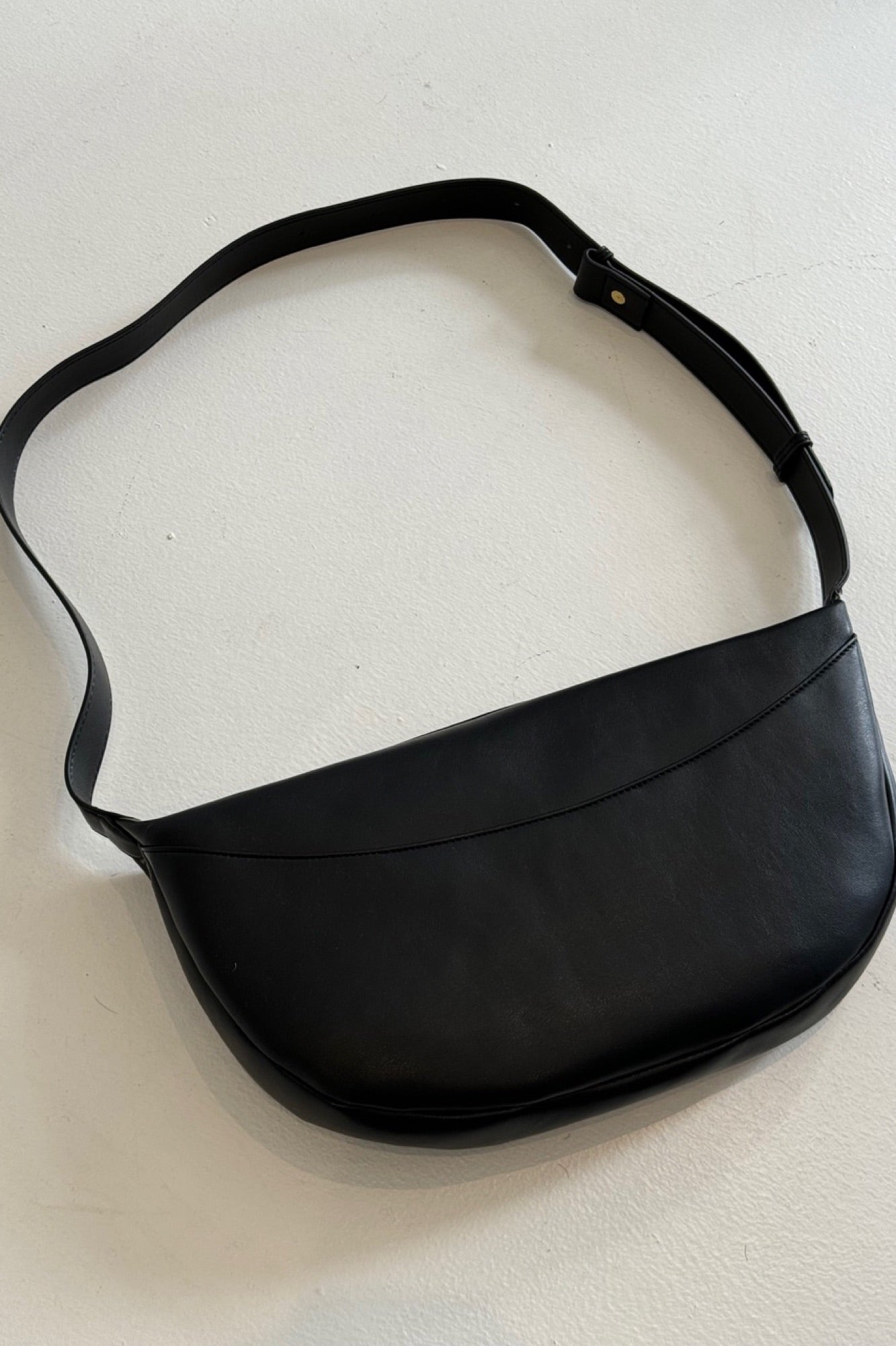 Hobo Crossbody Bag Black