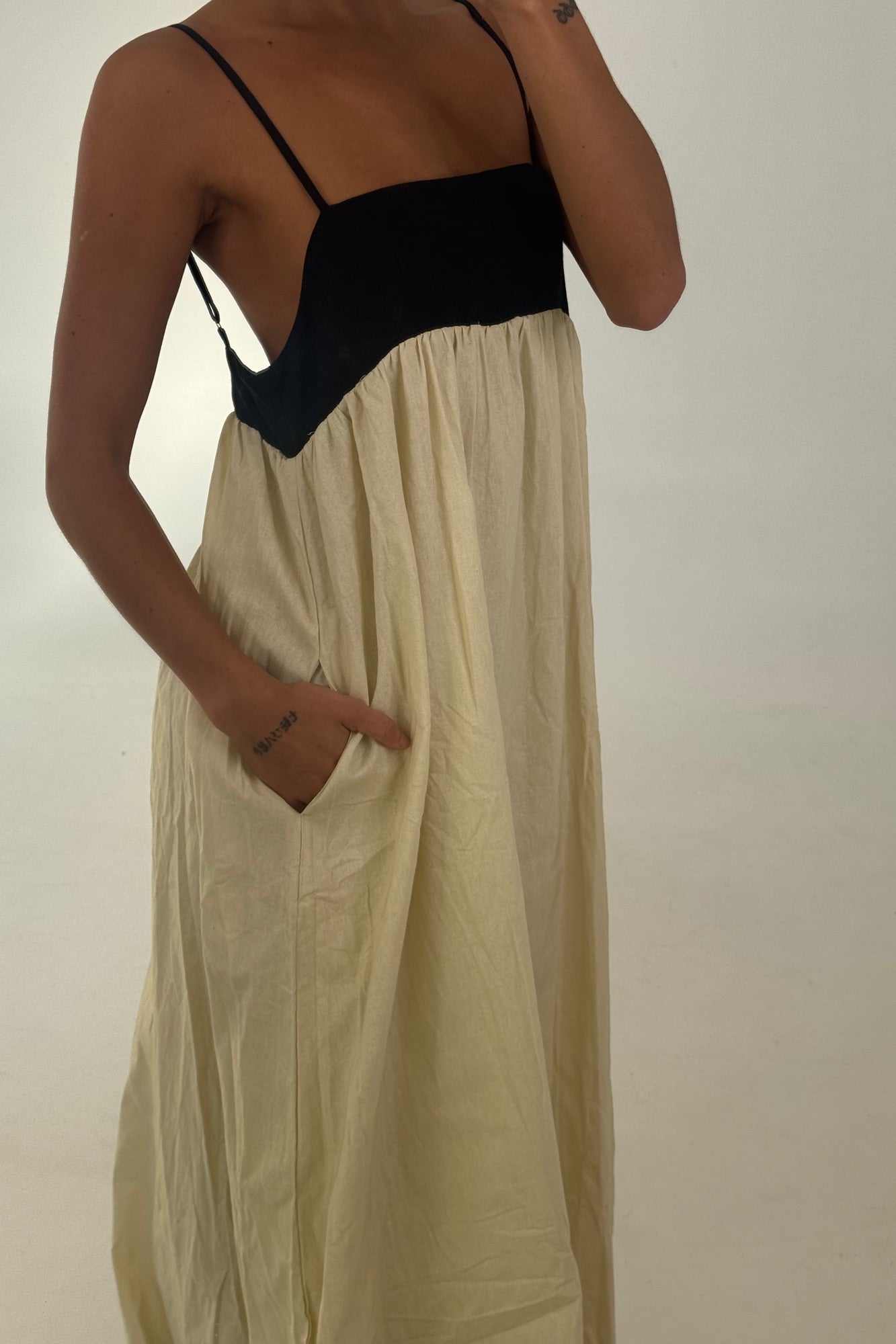 Marianne Maxi Dress Beige