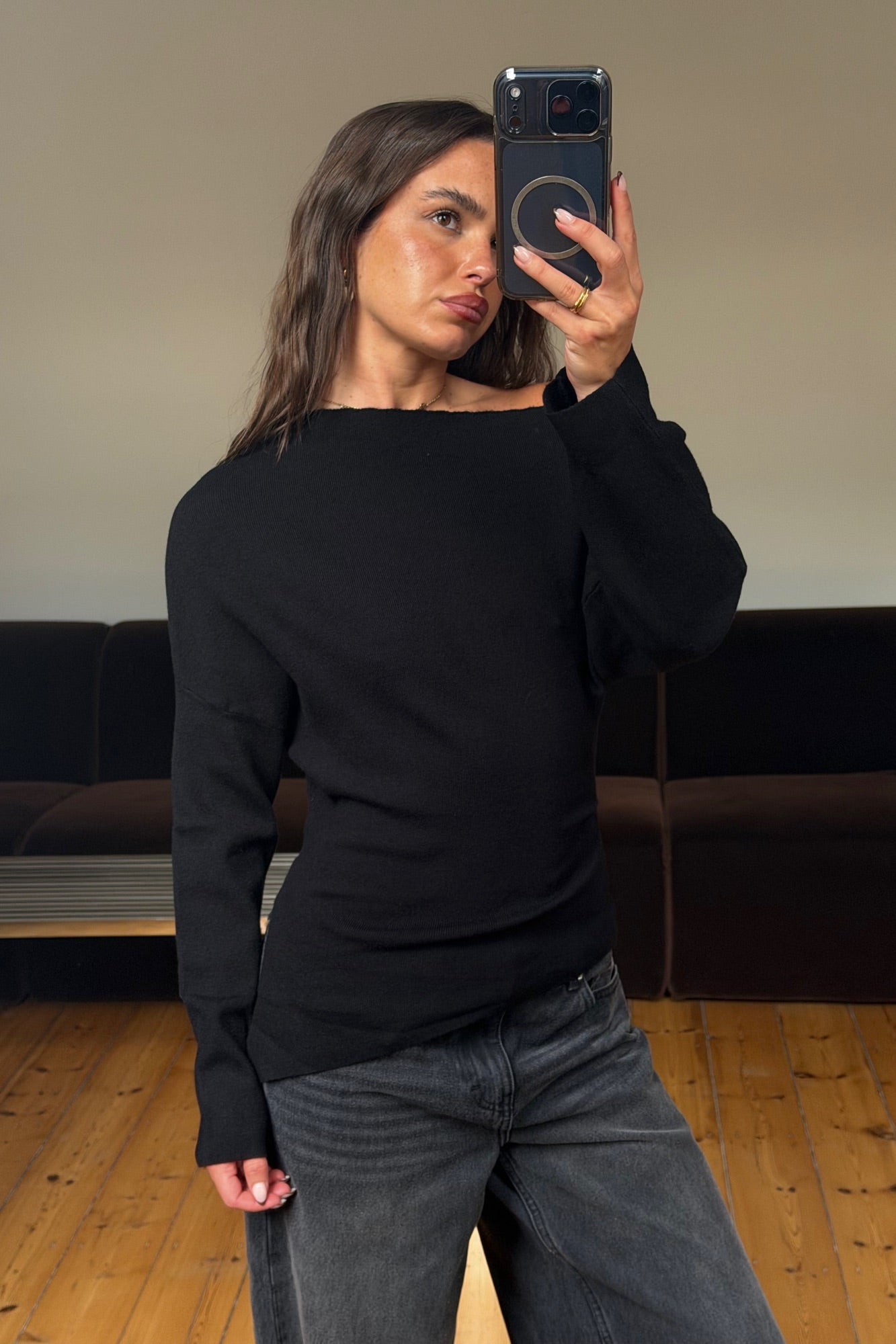 Robby Long Sleeve Black