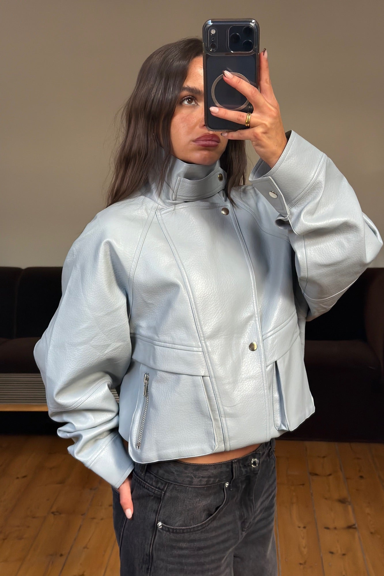 Nora Jacket Steel
