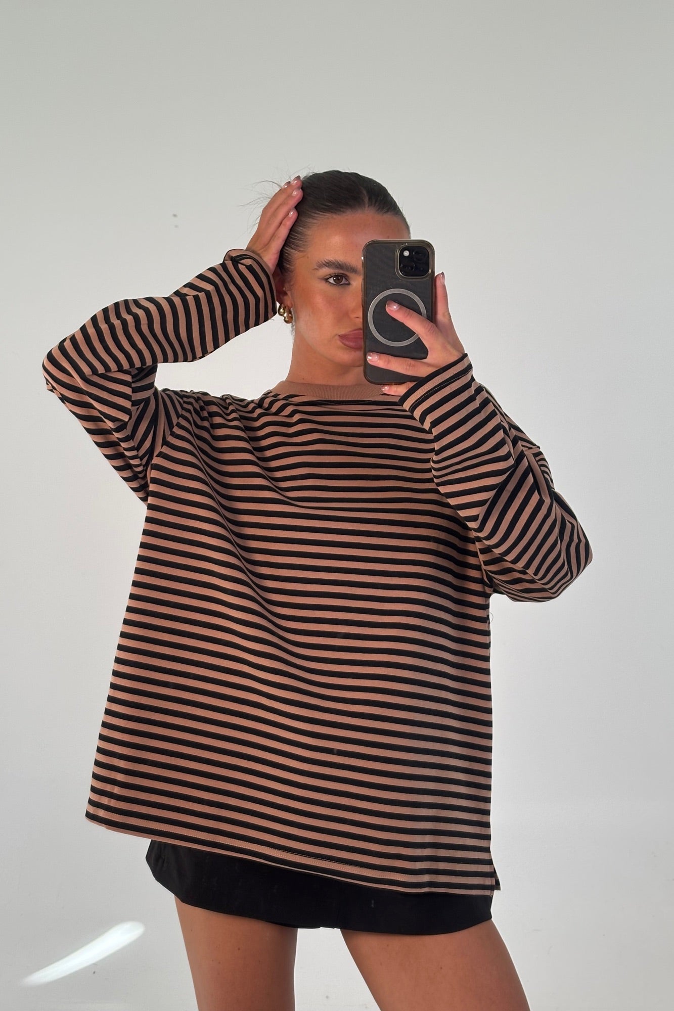 Asher Long Sleeve Mocha