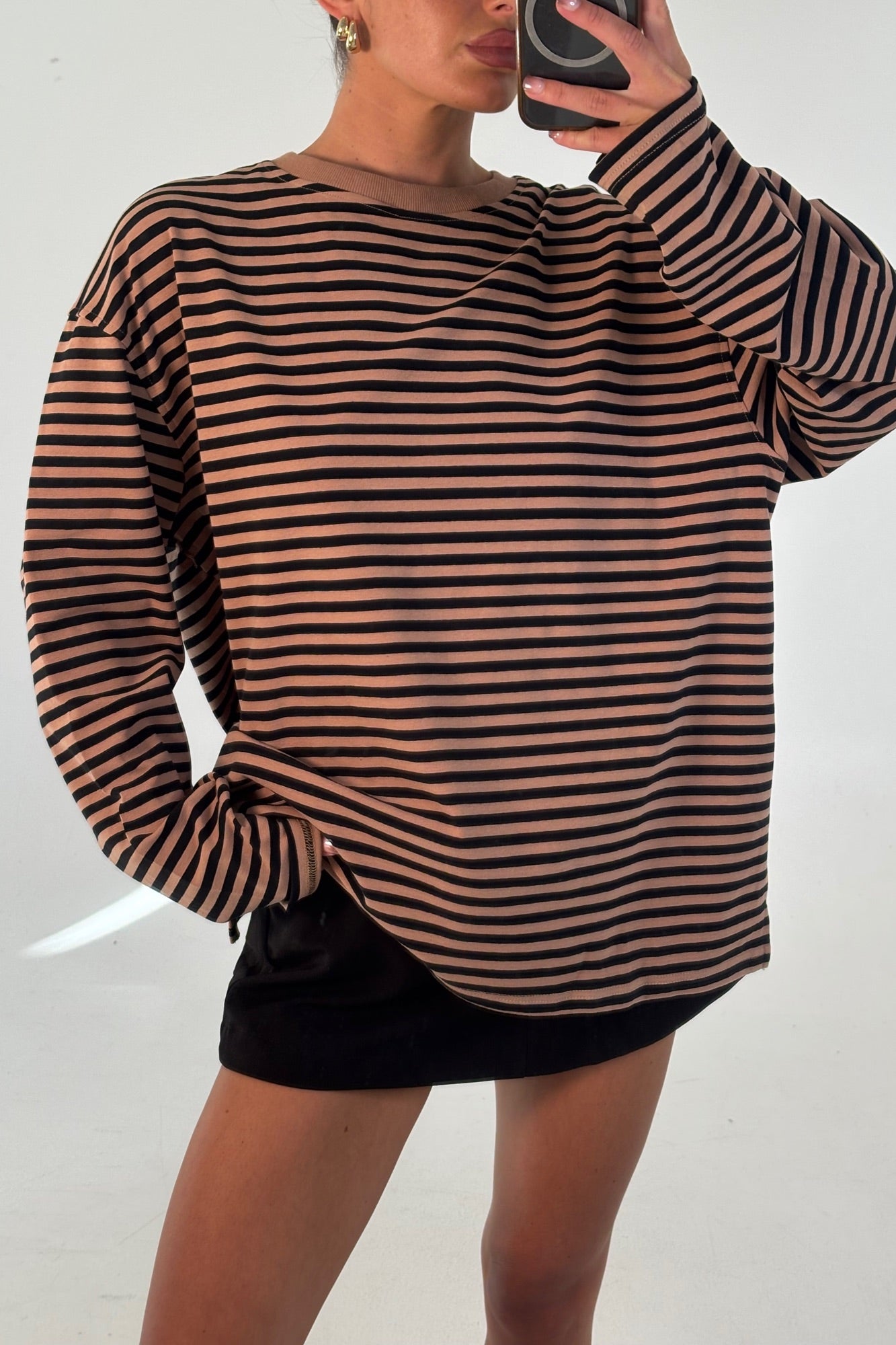 Asher Long Sleeve Mocha