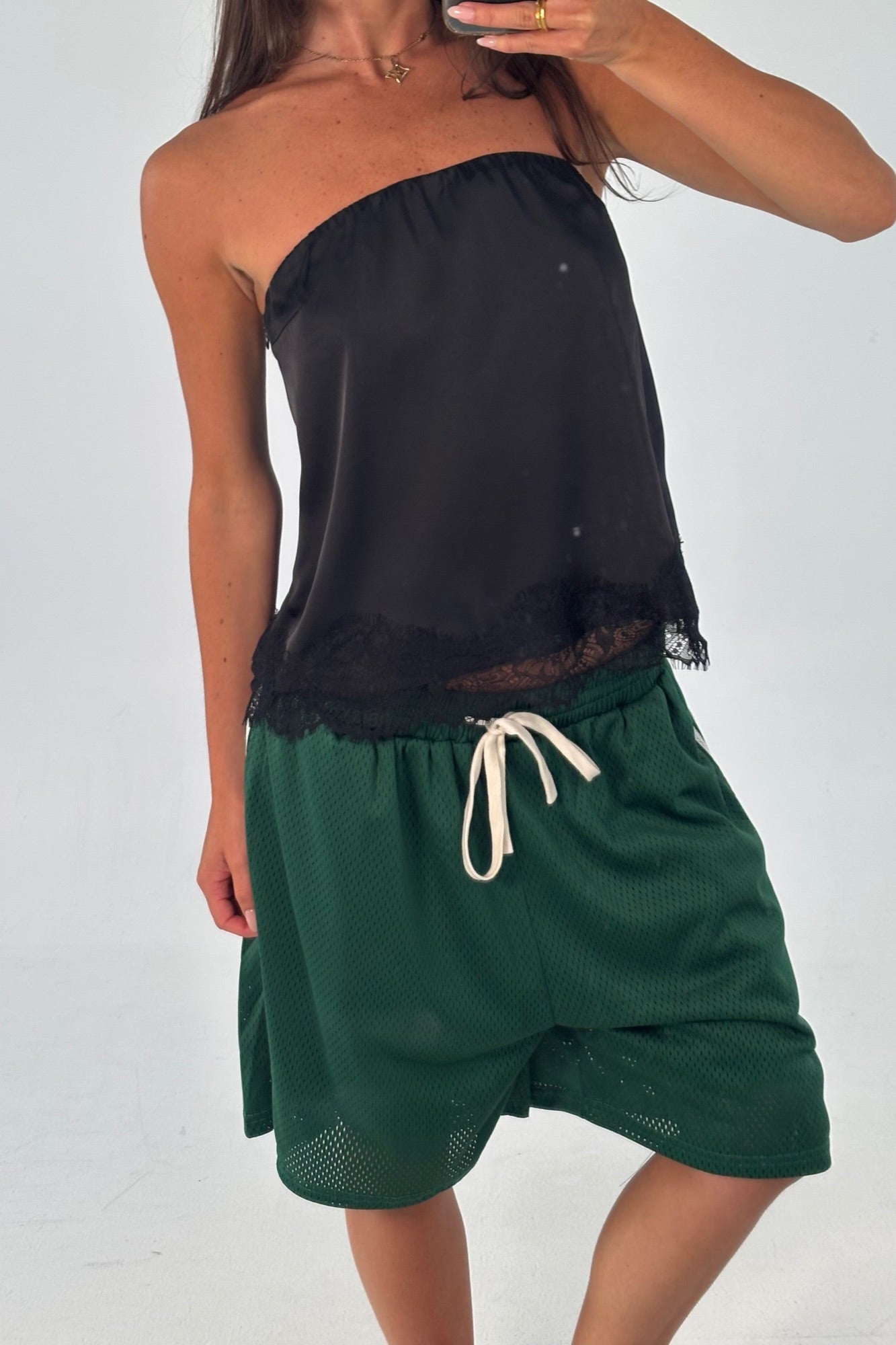 Stassie Strapless Top Black