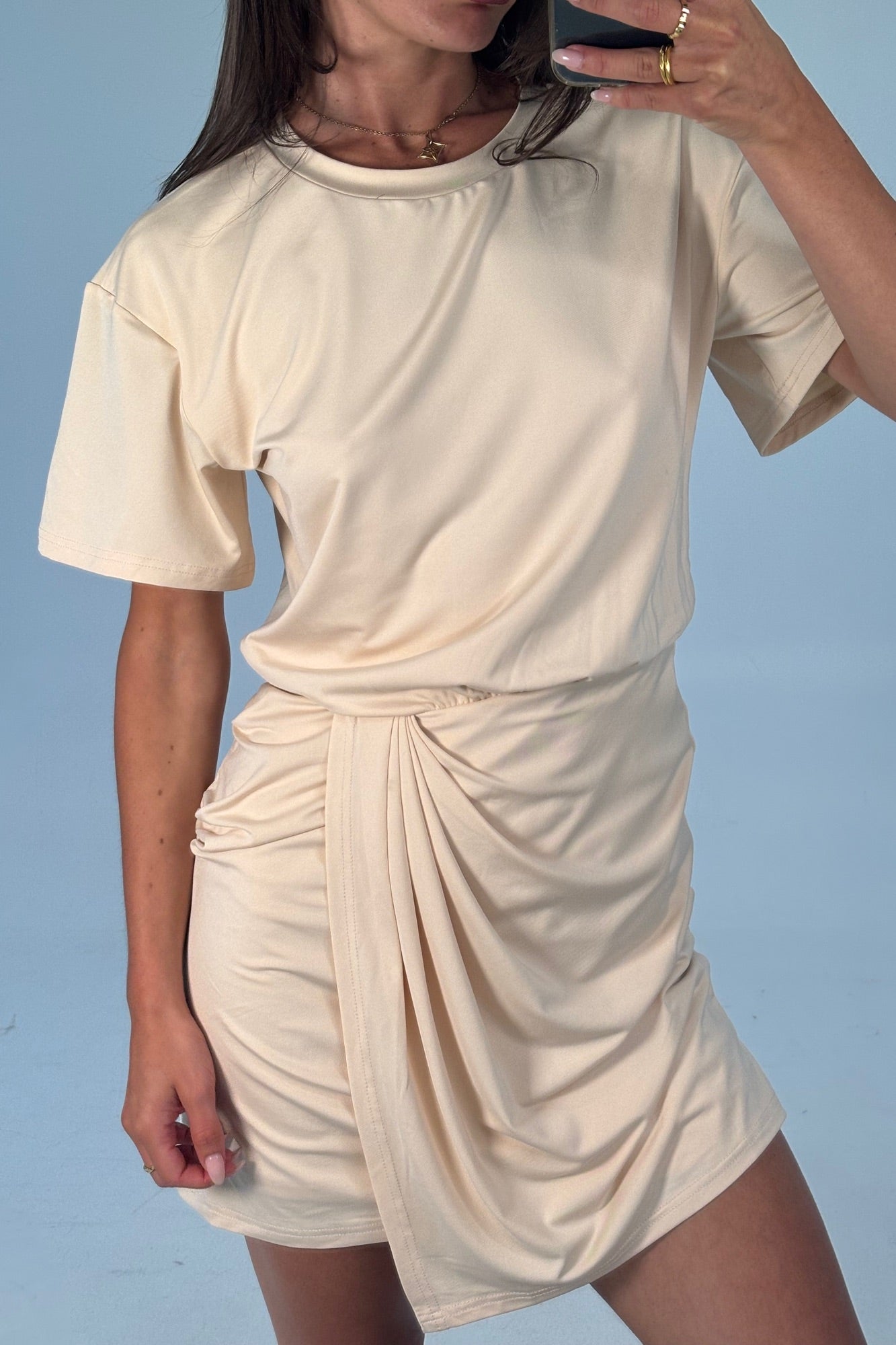 Jodie Mini Dress Sand