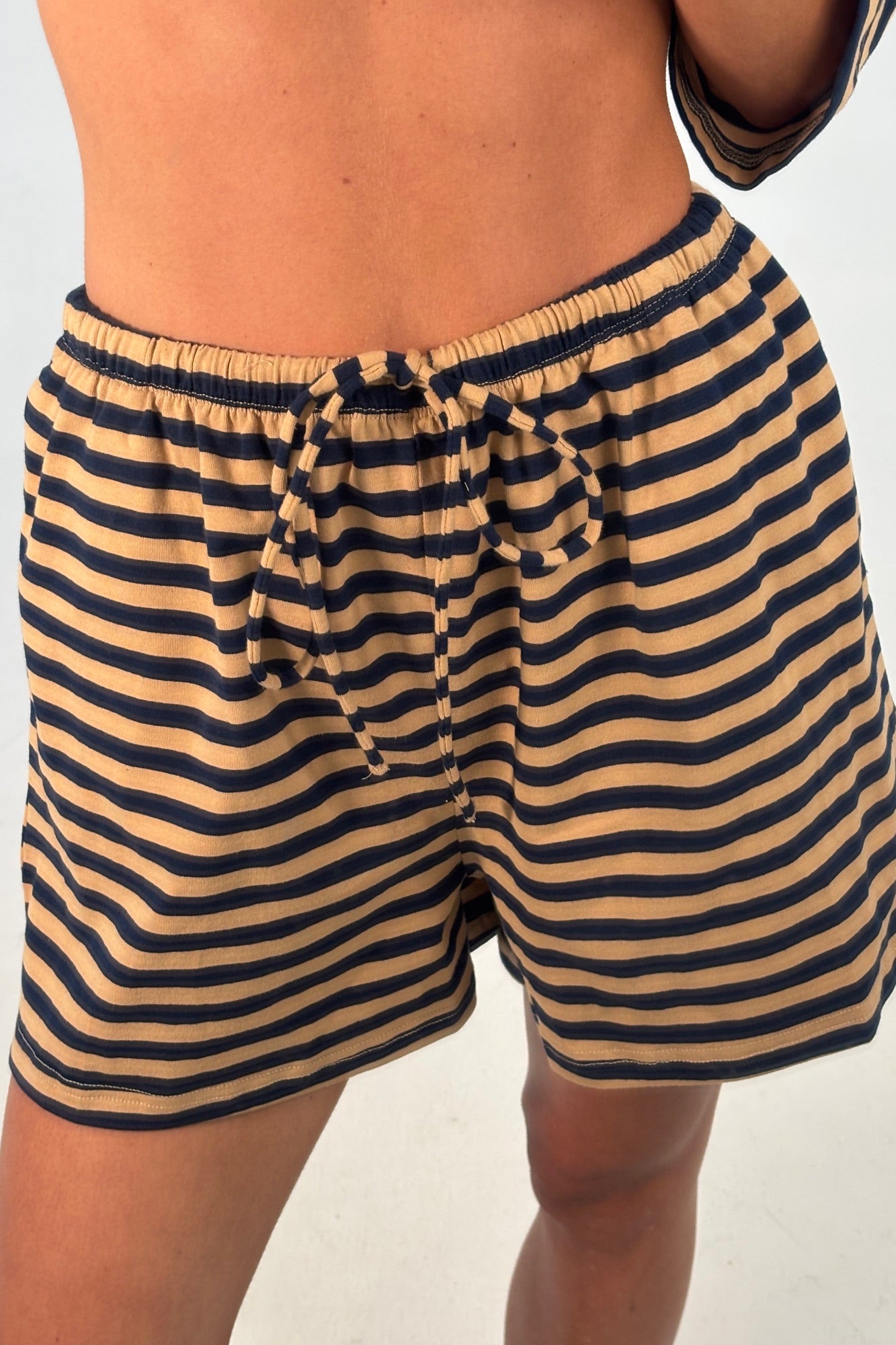Zena Short Sand Stripe