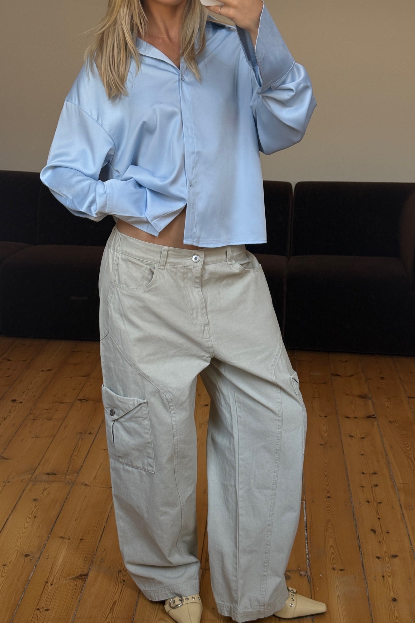 Riviera Shirt Powder Blue