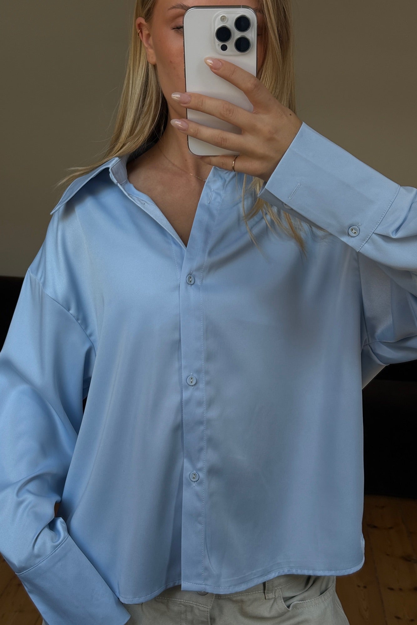 Riviera Shirt Powder Blue