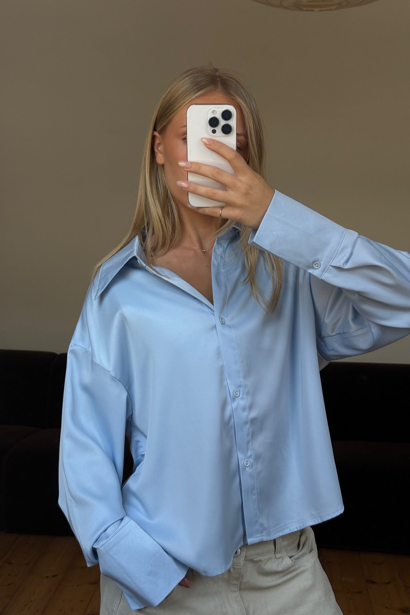 Riviera Shirt Powder Blue