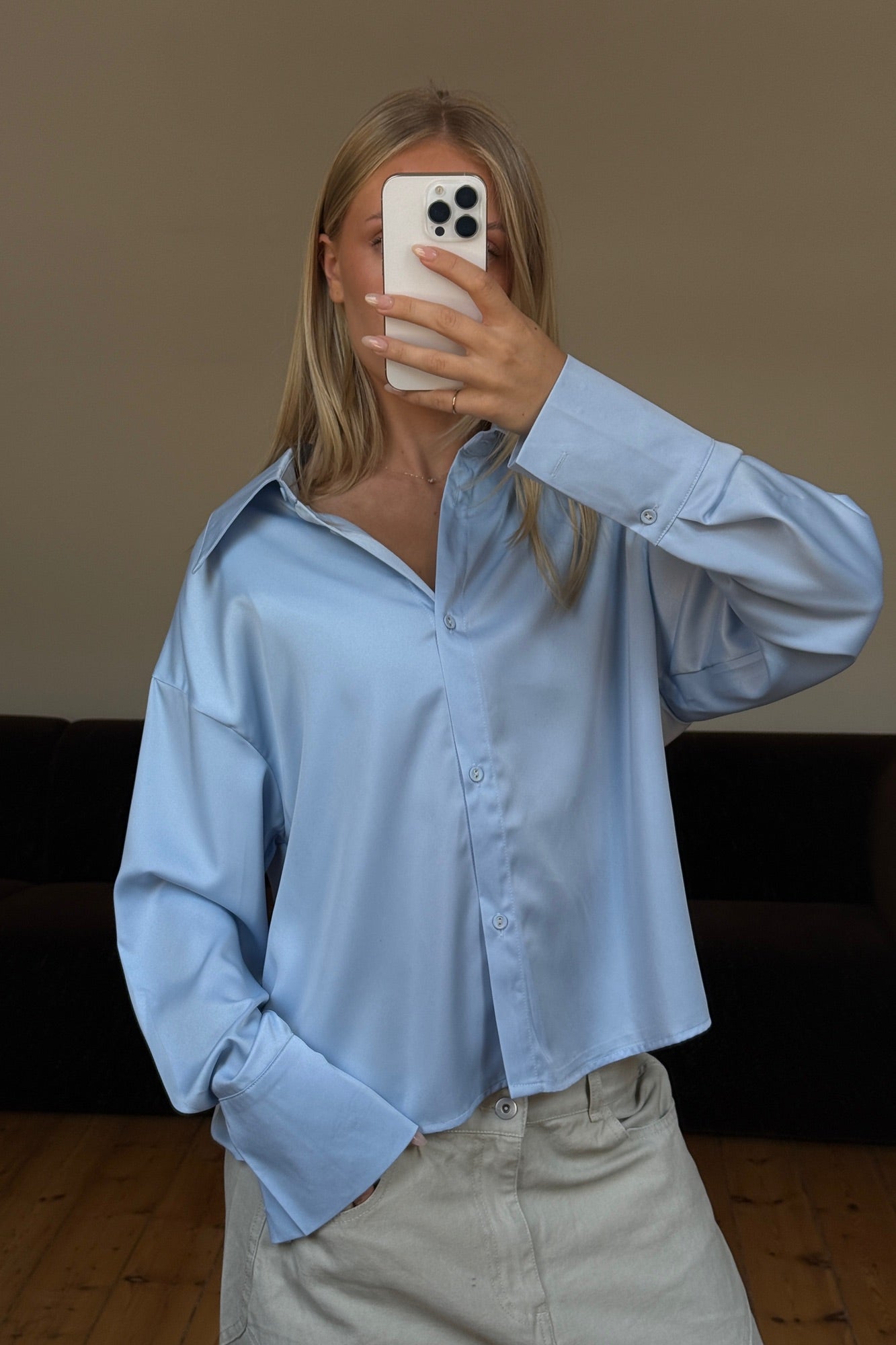 Riviera Shirt Powder Blue