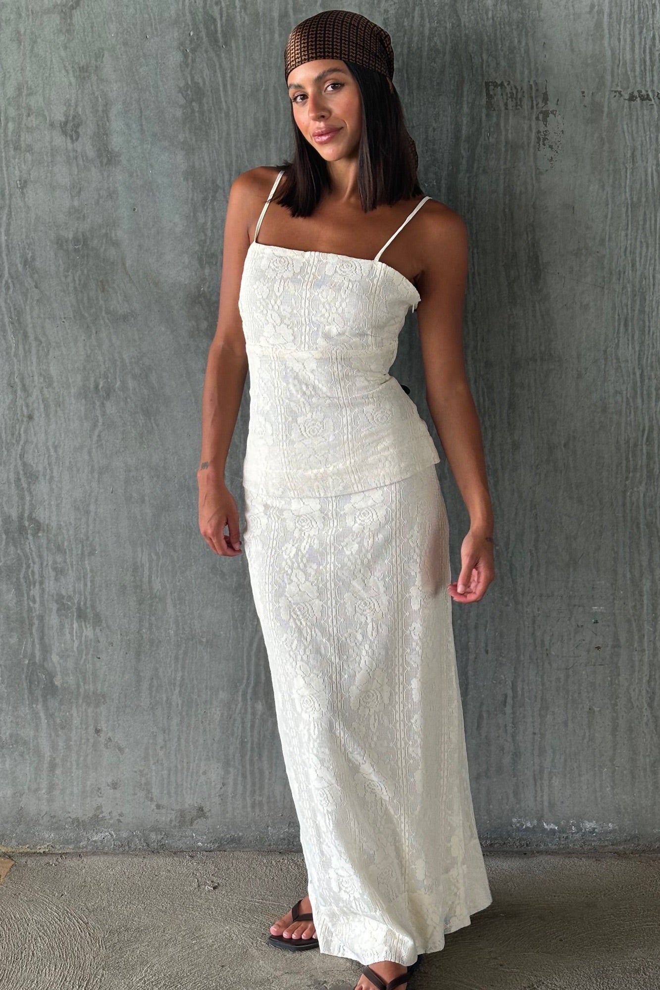 Kirra Skirt Cream- FINAL SALE