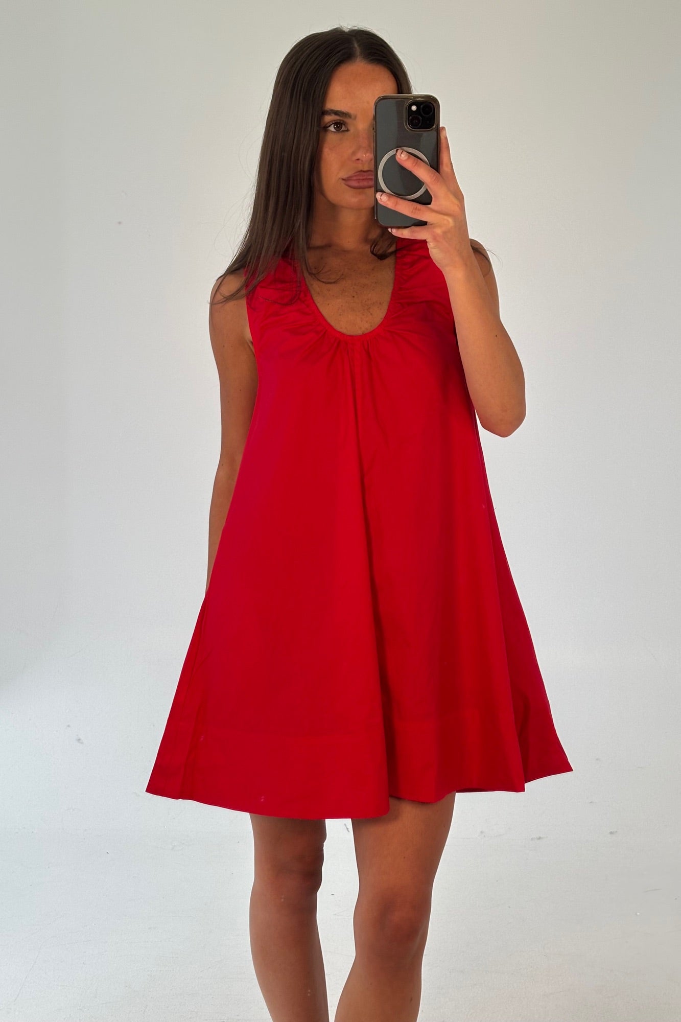Sydney Mini Dress Cherry