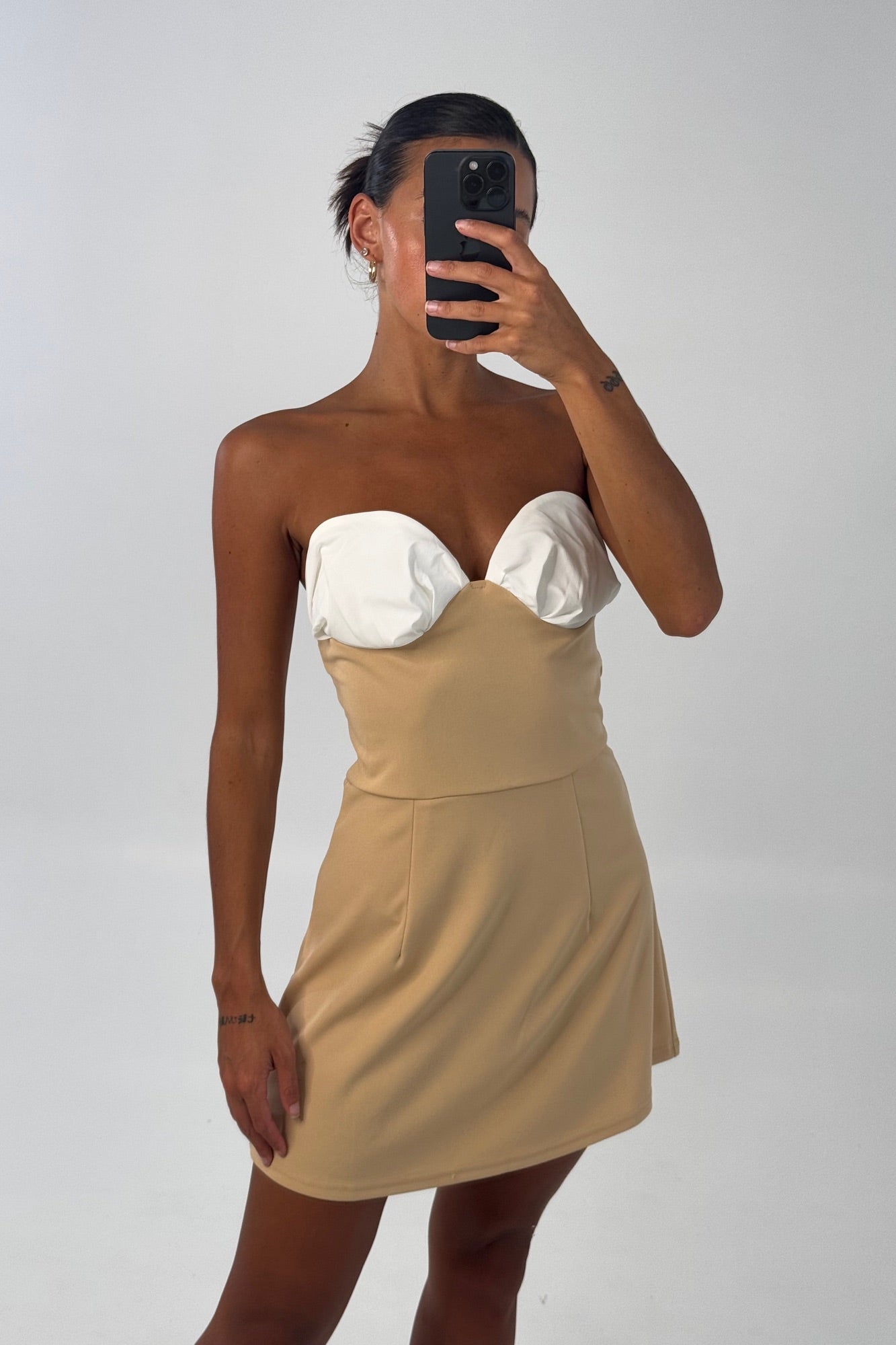 Kelly Mini Dress Camel - FINAL SALE