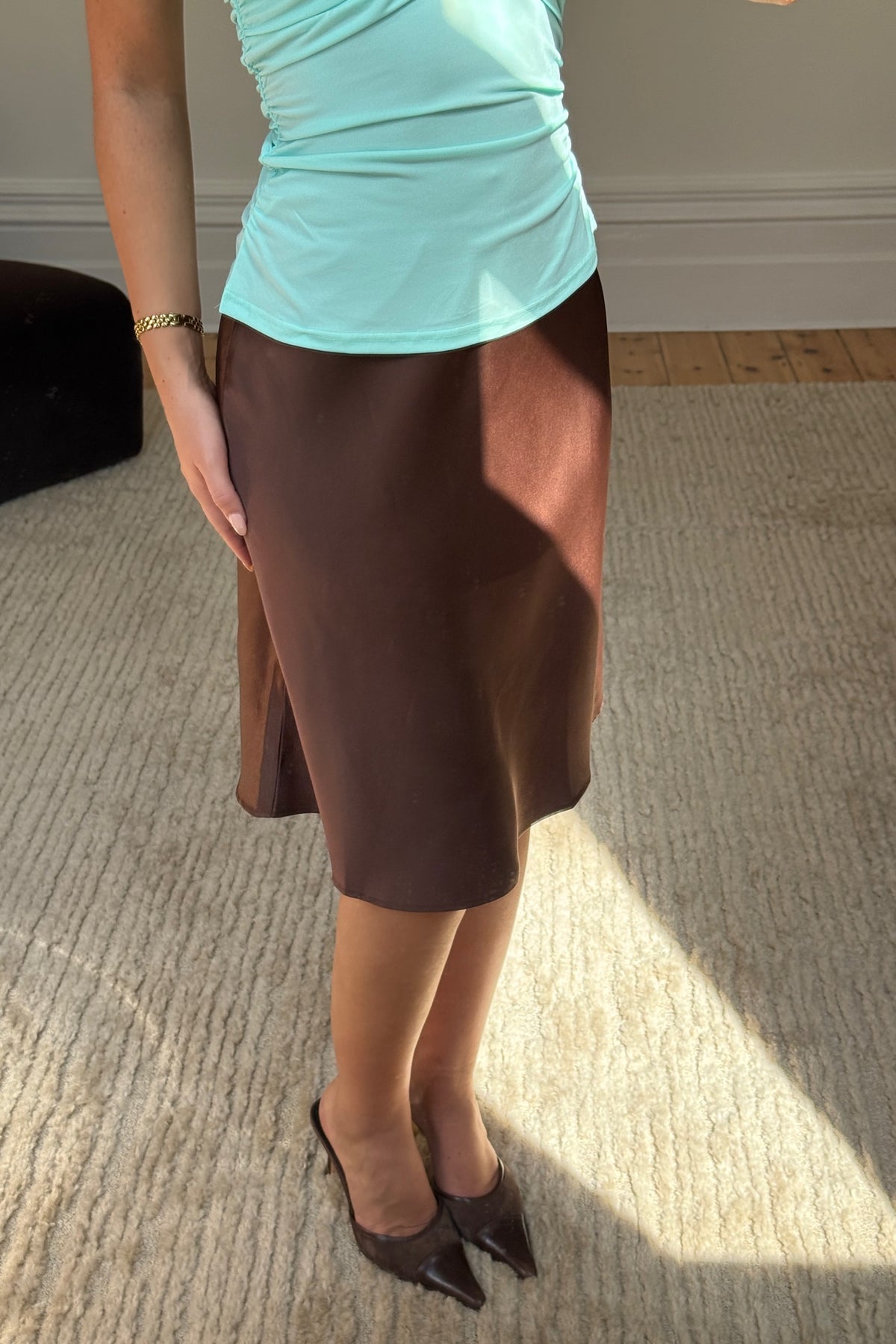 Jessi Skirt Chocolate