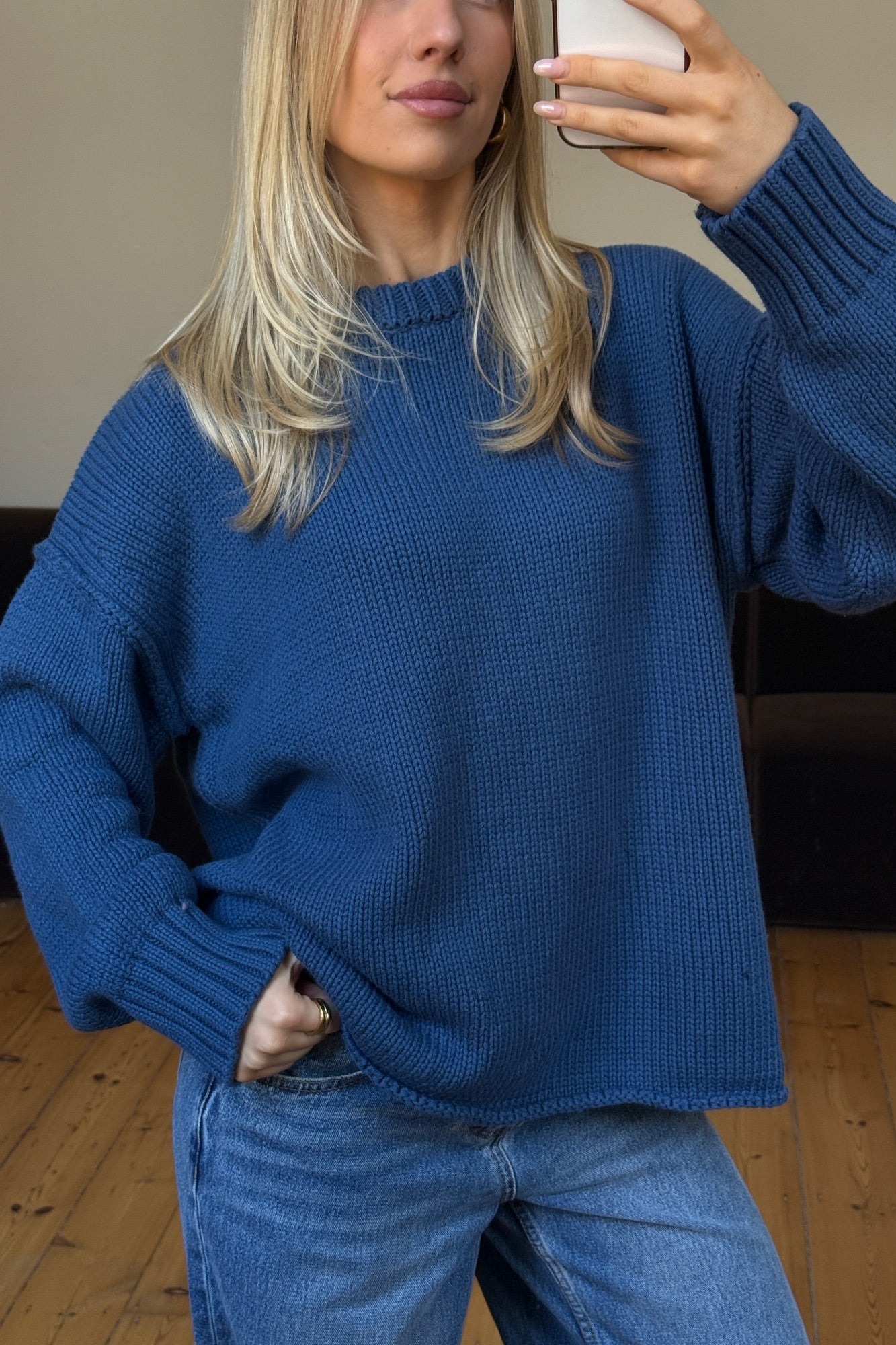 Nikova Knit Jumper Ocean