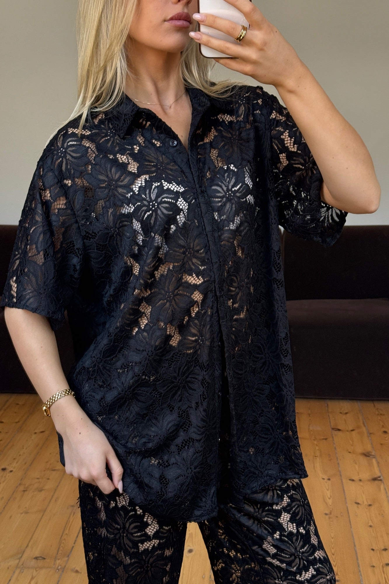 Irina Lace Set Black